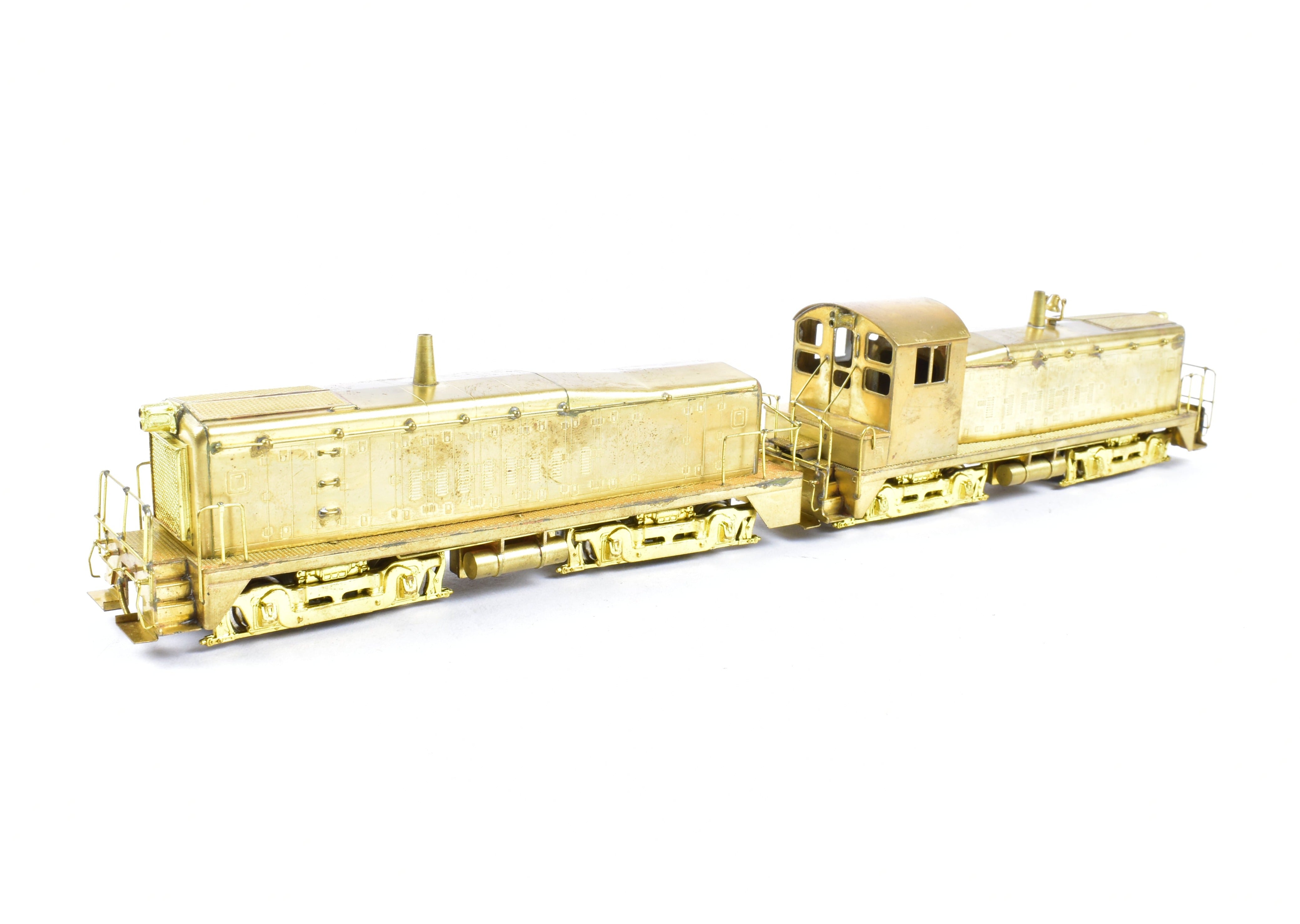 HO Brass Trains Inc. EMD TR-6 Cow and Calf Switcher Set for Various Railroads