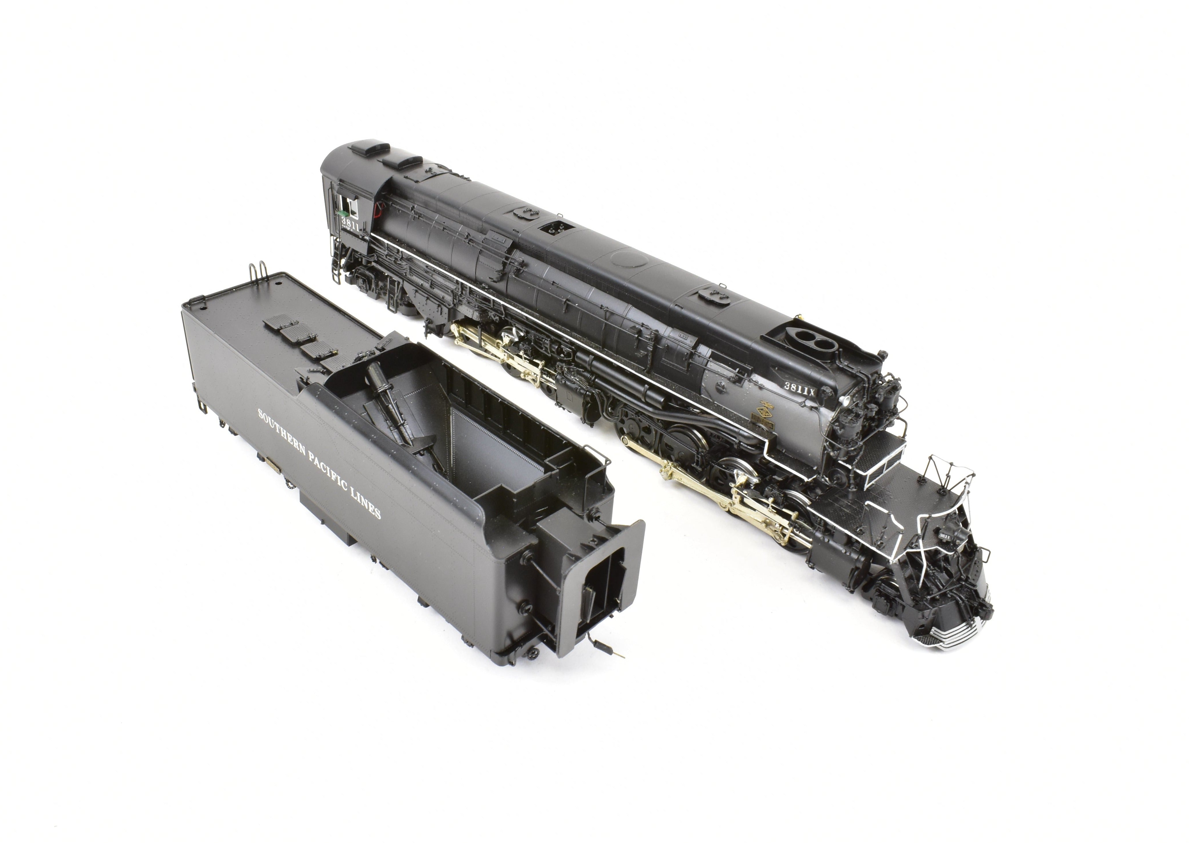 HO Scale Brass Key Imports Classic SP Southern Pacific AC - 9 2 - 8 - 8 - 4 Coal Tender #3811