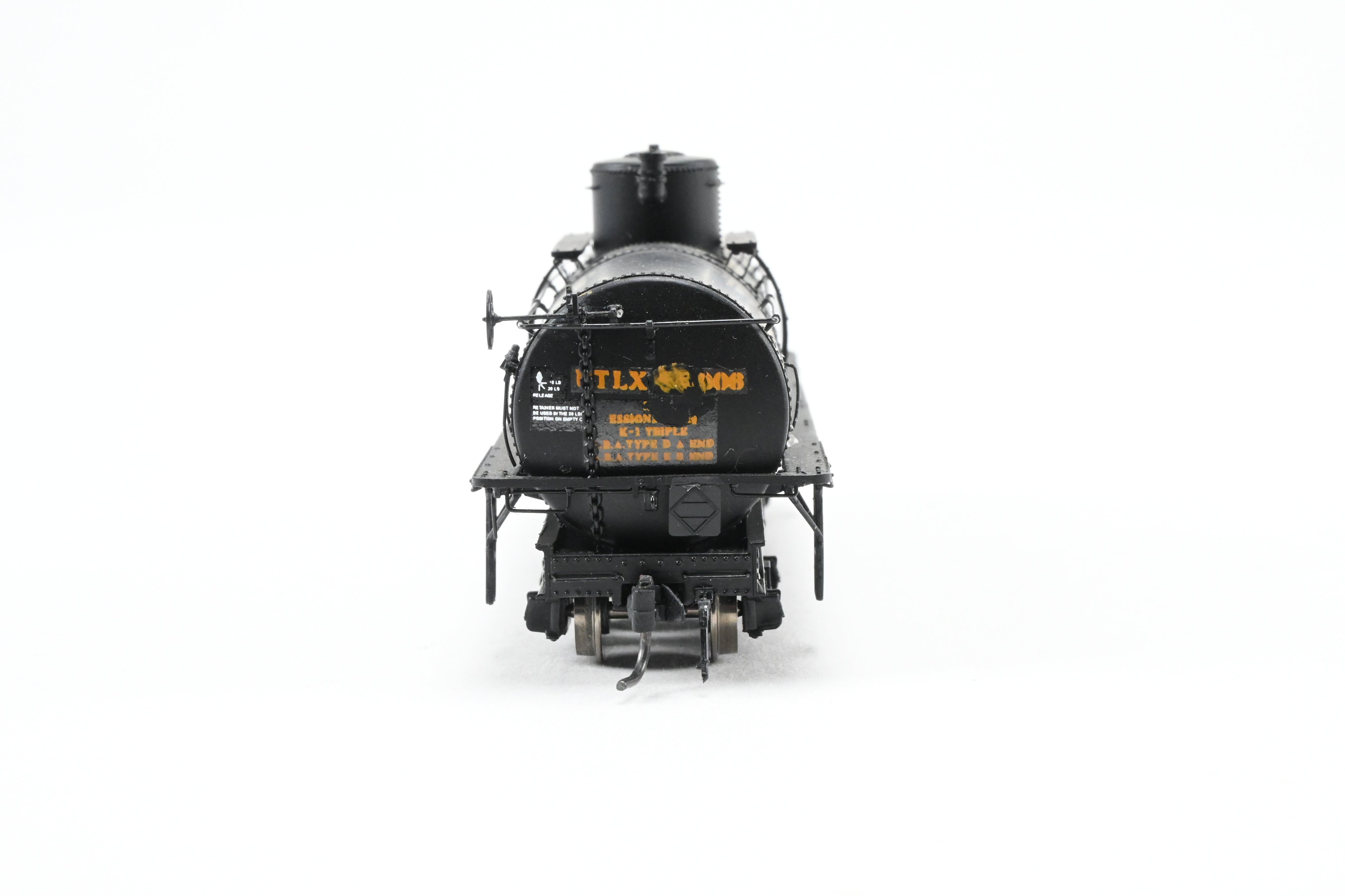 HOn3 Scale Union Tank Lines Narrow Frame Tank Car Model by Blackstone Models - Custom Lettered UTLX No. 88006 with Damaged Parts