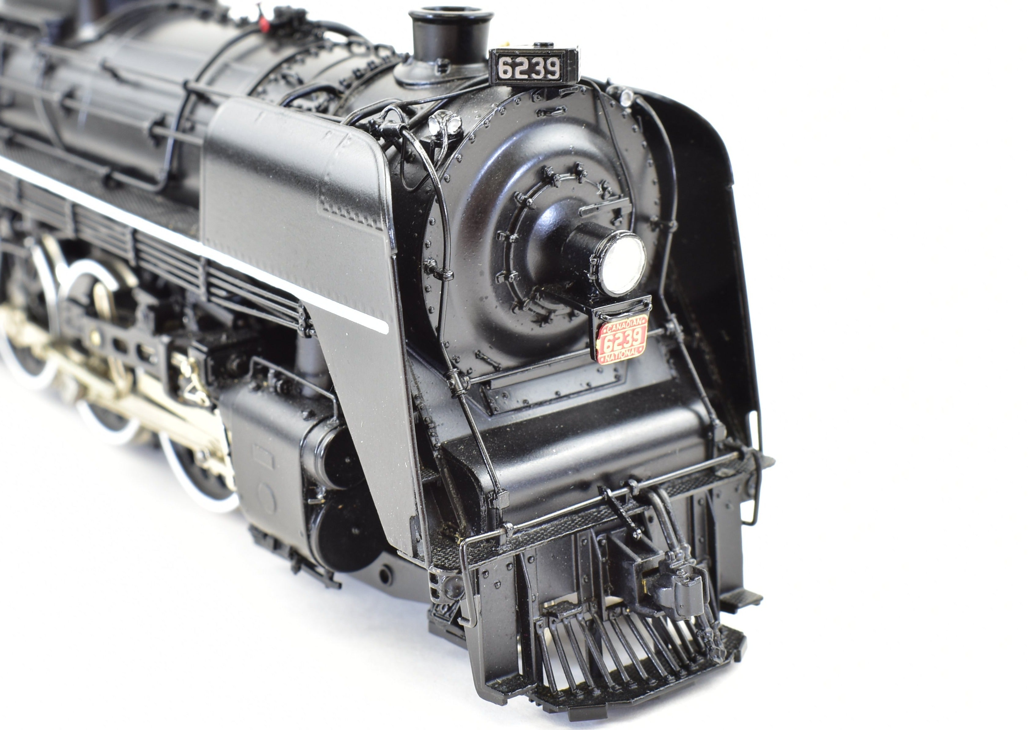 HO Scale Brass Model Train - Van Hobbies CNR (Canadian National Railway) 4-8-4 Class U-2-H Locomotive #6239 FP