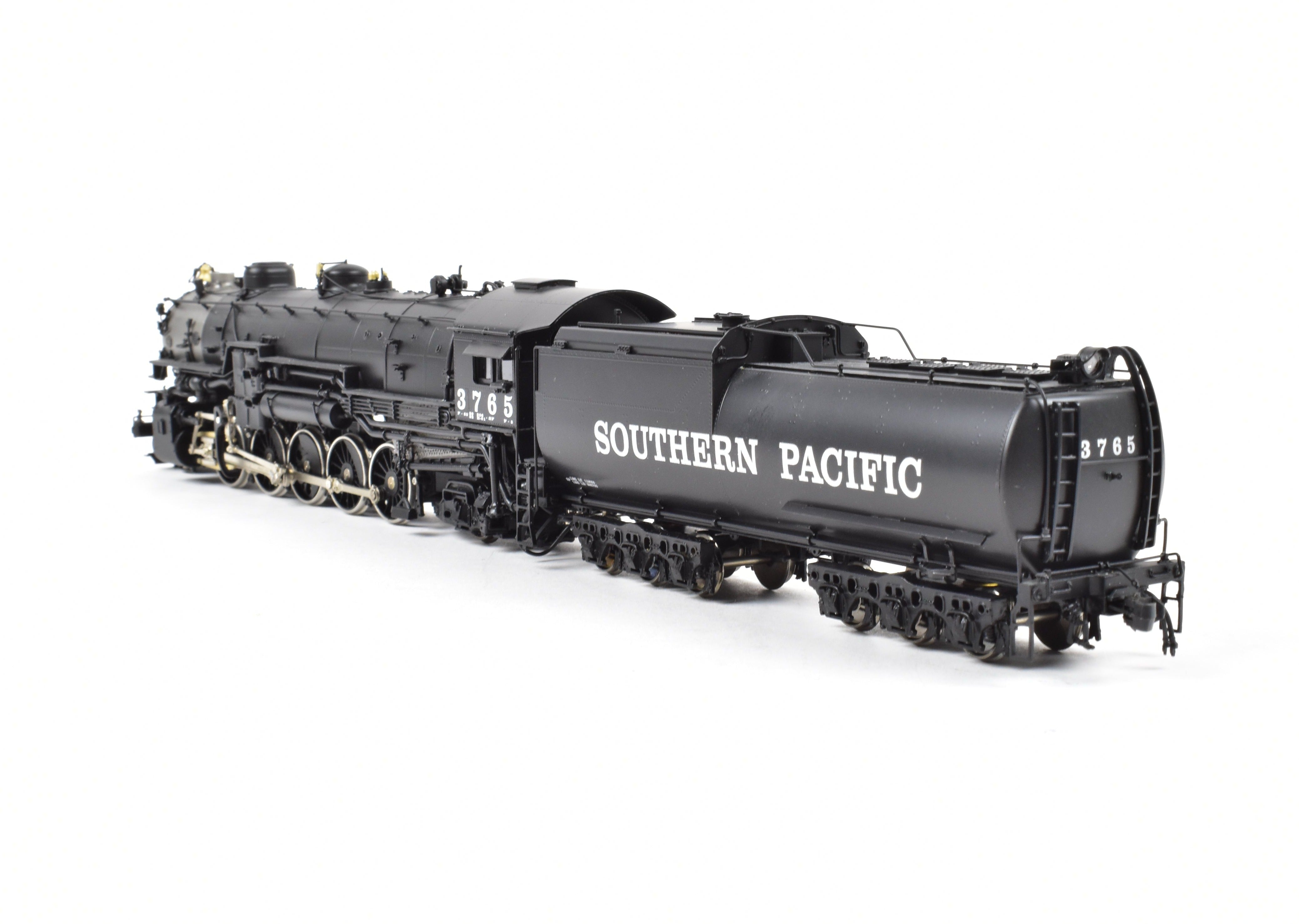 HO Brass Precision Scale Co. Southern Pacific F-5 2-10-2 Factory Painted Locomotive No. 3765
