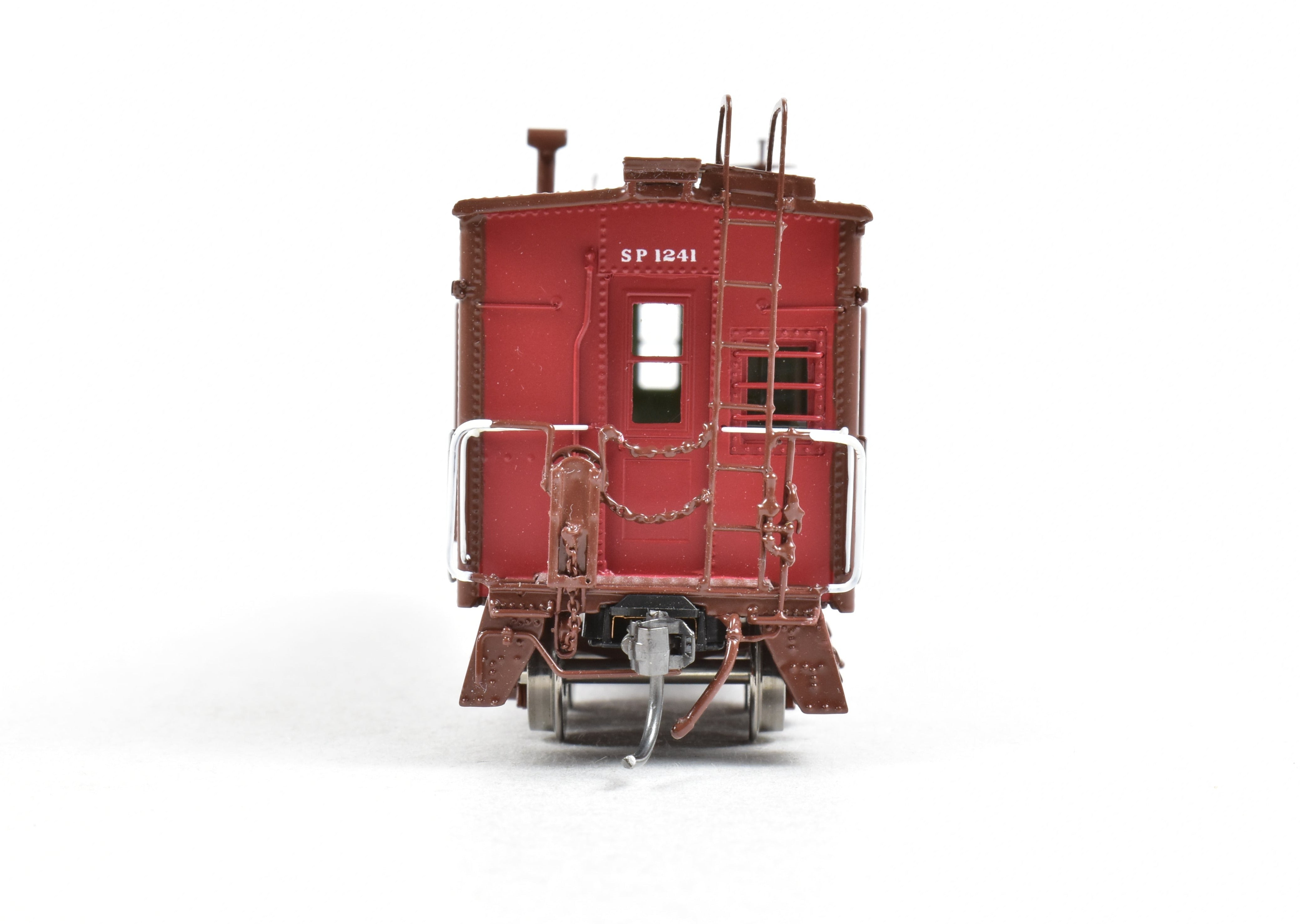 HO Scale Brass Caboose - Challenger Imports SP - Southern Pacific Class C - 30 - 4 BW, Featuring FP No. 1241