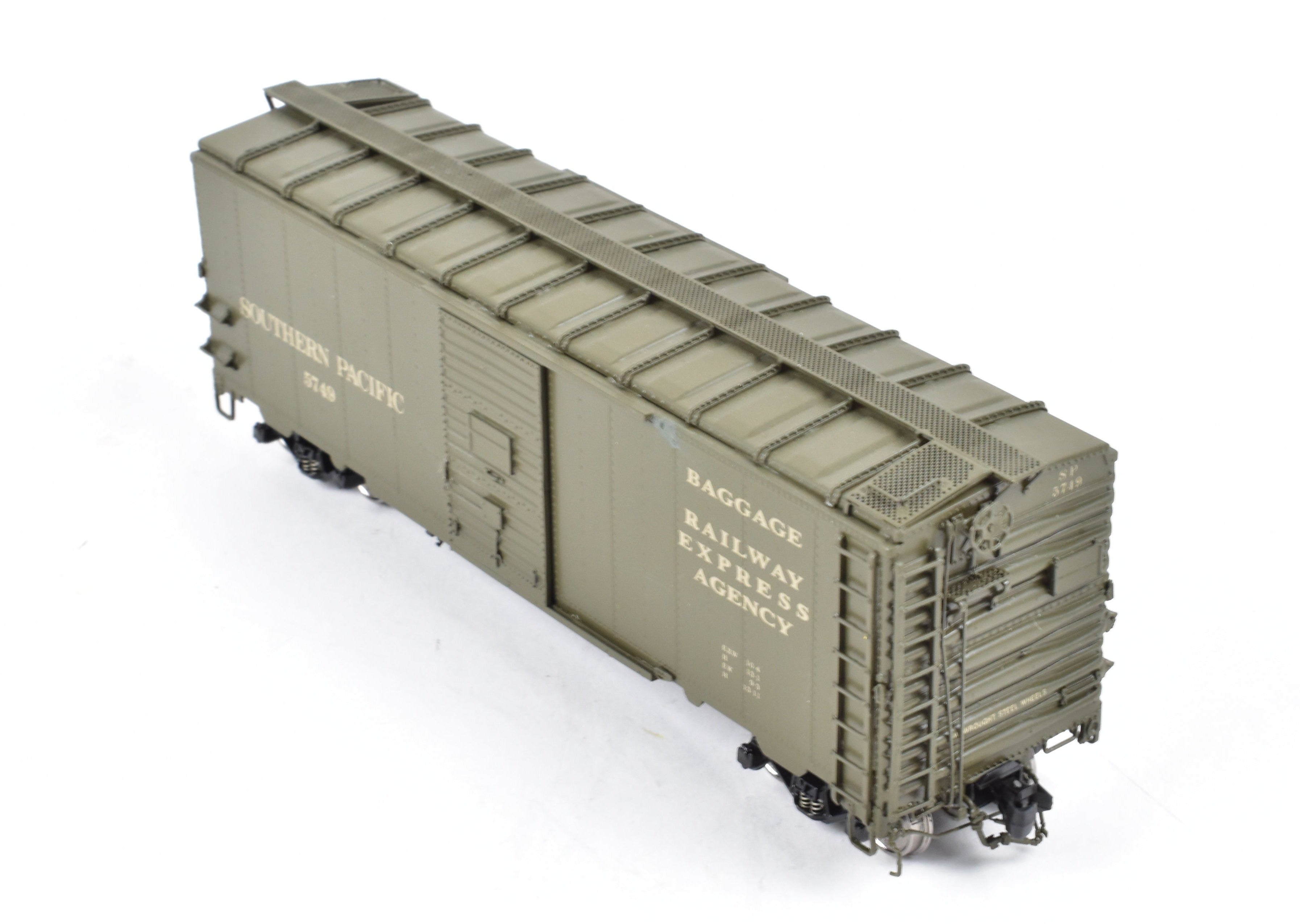 HO Scale Brass Southern Pacific B-50-24 Express Boxcar Model - Beaver Creek SP No. 5749 FP Collector's Edition