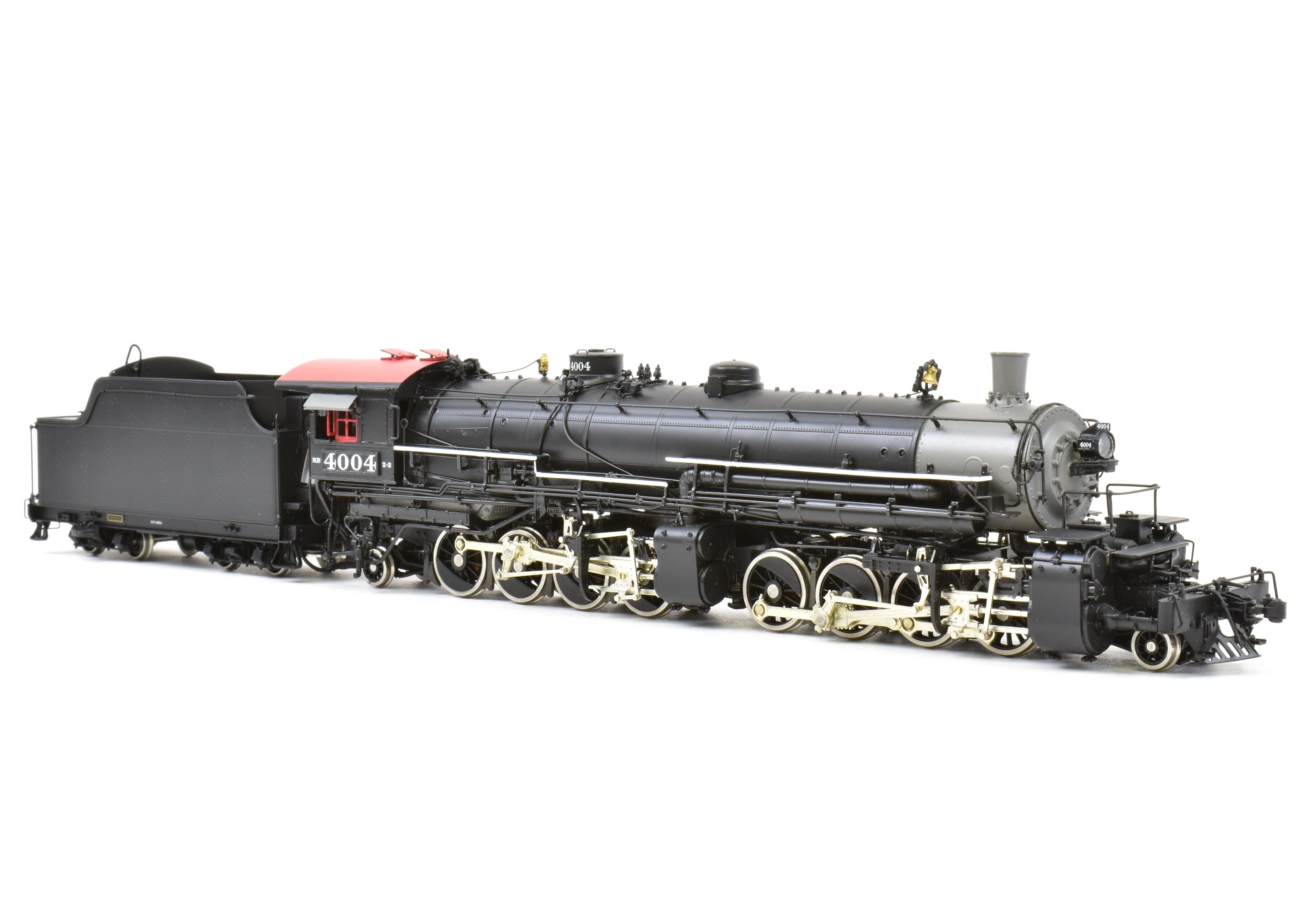 HO Scale Brass Model Train - W&R Enterprises Northern Pacific Class Z - 2 2 - 8 - 8 - 2 Version 3 Factory Painted Locomotive No. 4004