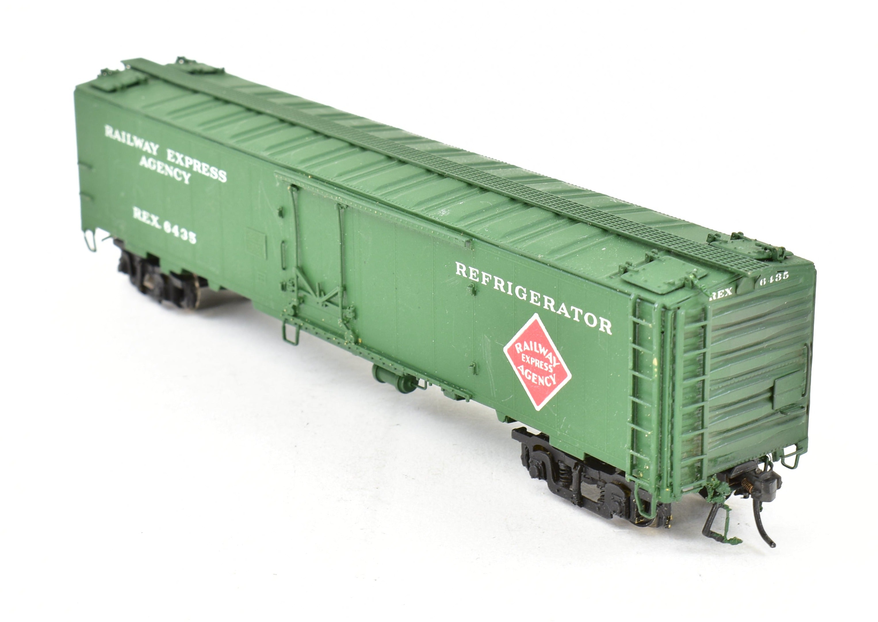 HO Brass Precision Scale Co. Railway Express Agency Ice Refrigerator Car CP Model
