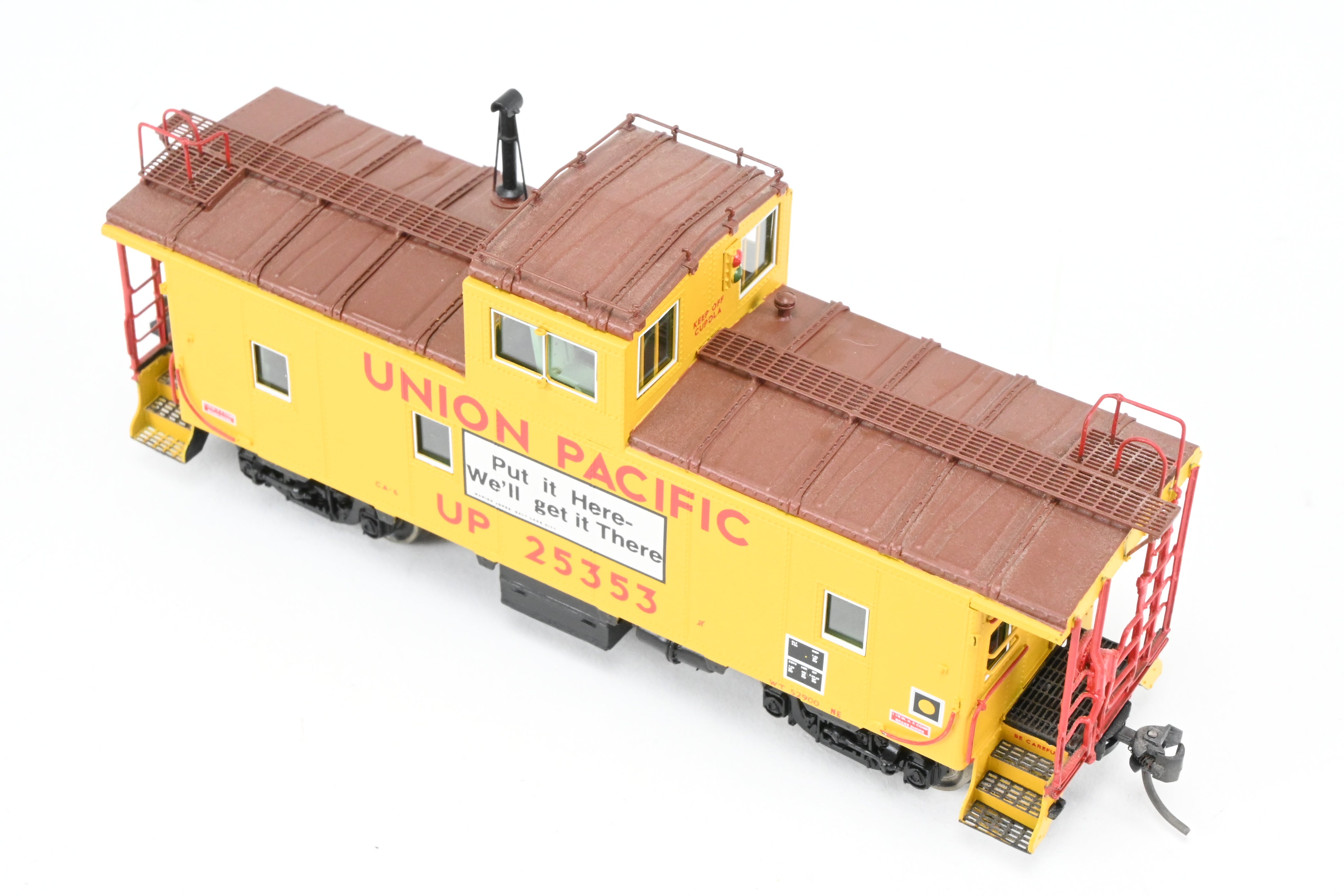 HO Scale Brass Union Pacific CA-6 Caboose FP No. 25353 by OMI