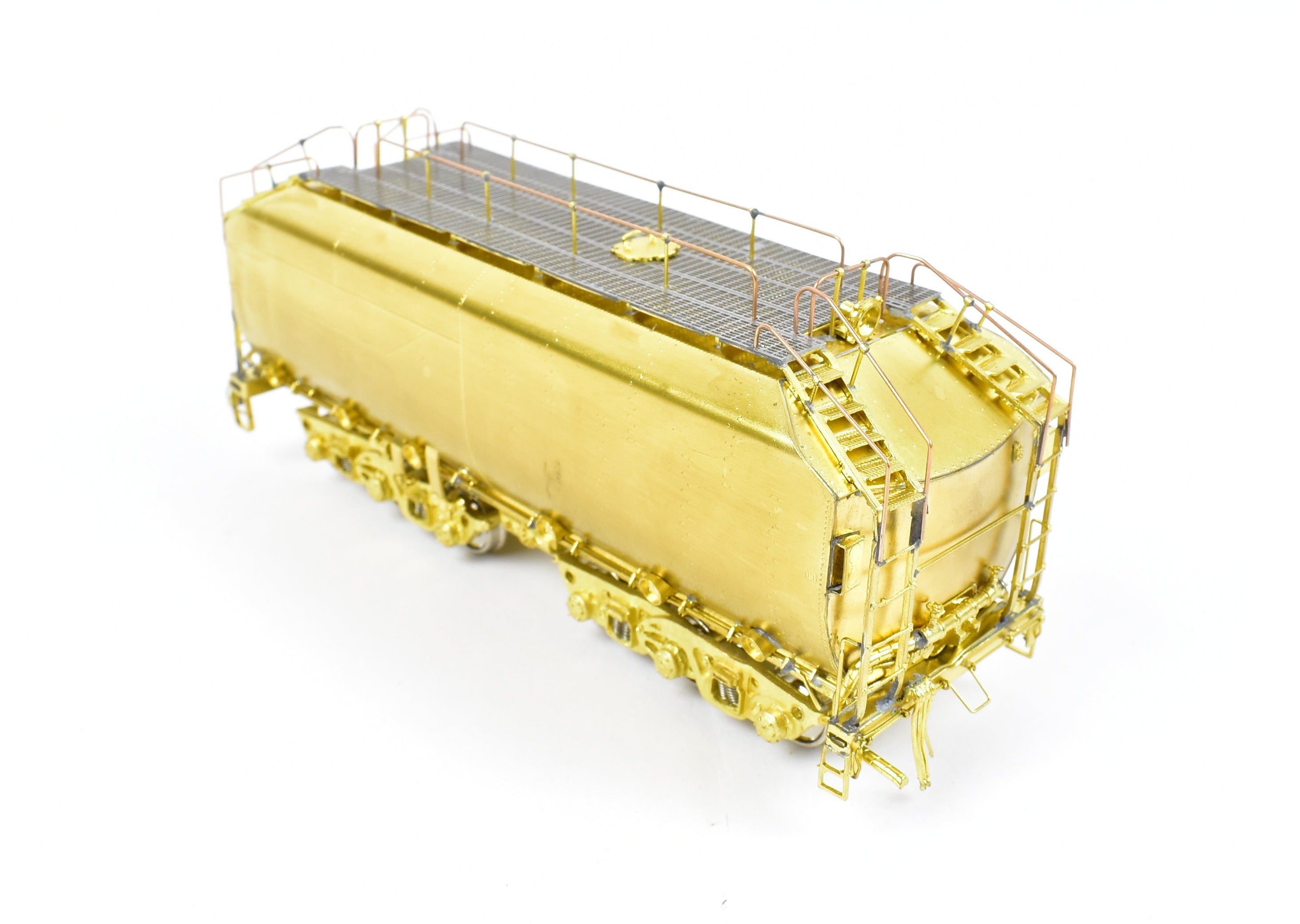 HO Scale Brass Model Train Set - Overland Models, Inc. Union Pacific GE 8500 HP Gas Turbine Big Blow 3-Unit Unpainted Set with Raised Farr Inlet Silencer and Riveted Tender