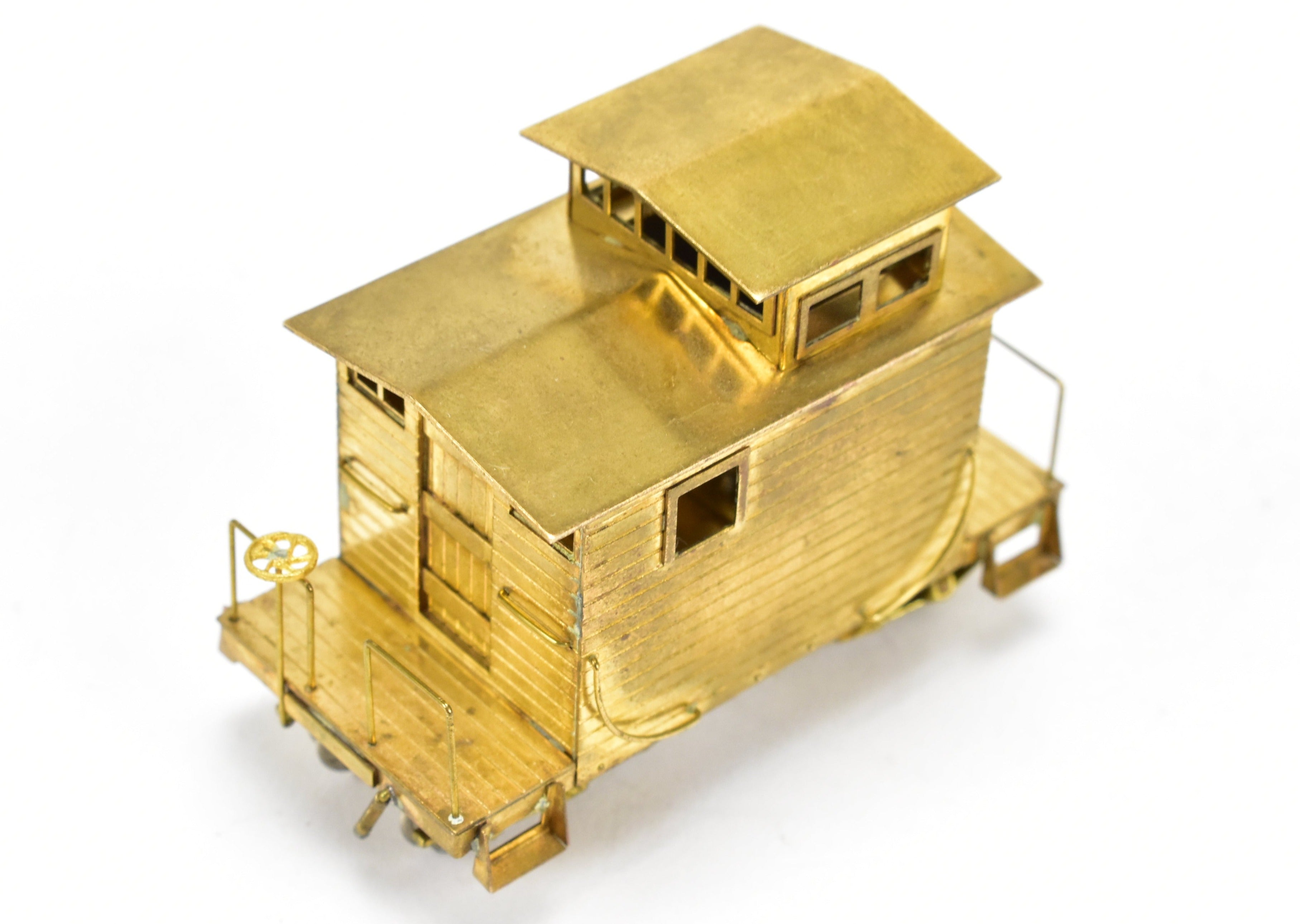 HOn3 Scale Brass Model Railroad Westside Lumber Co. Short Caboose No. 7 by Westside Model Co., Without Original Box