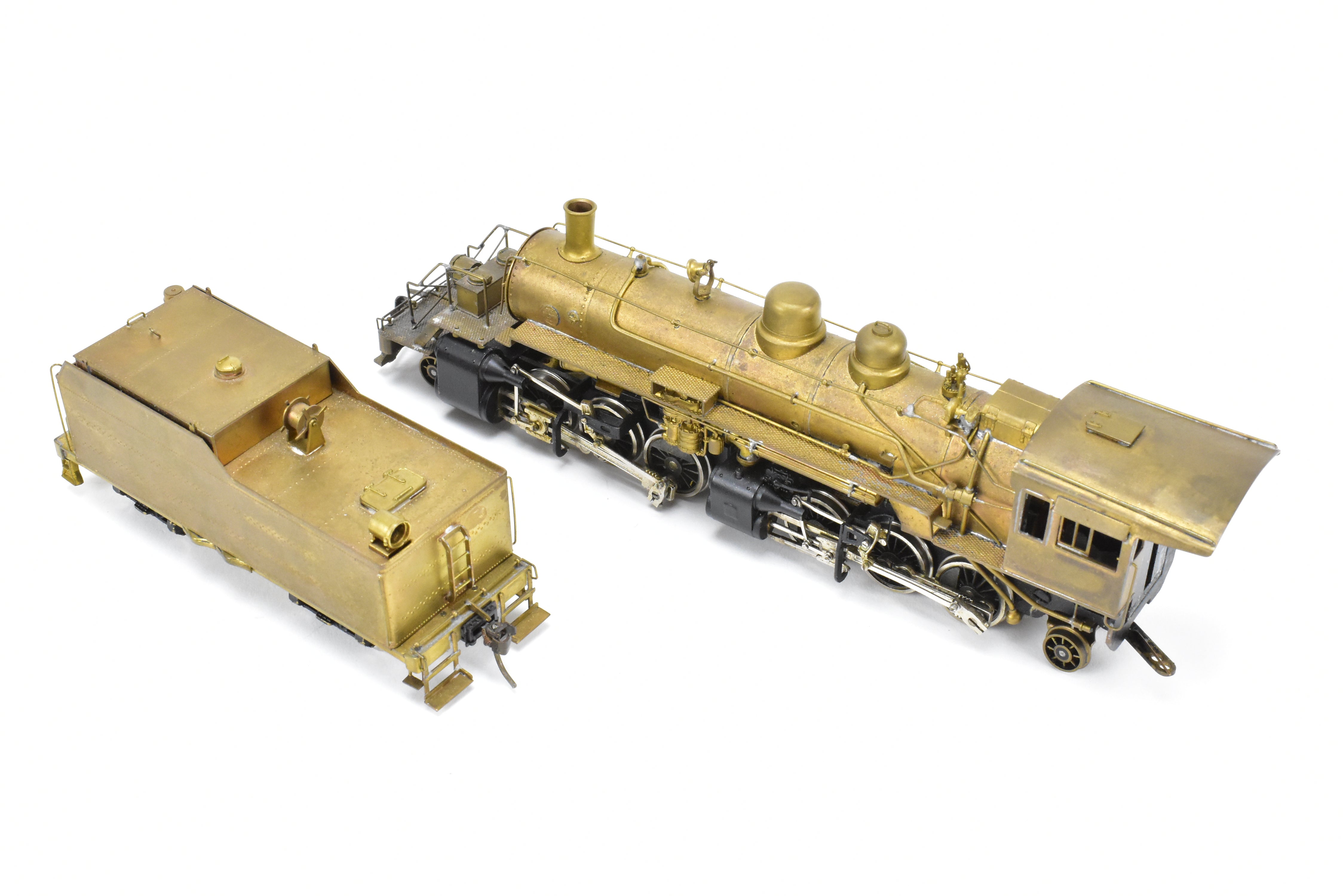 High - Quality HO Scale Brass Pacific Fast Mail Model Train - United Sierra Railroad 2 - 6 - 6 - 2, 1967 Production Run