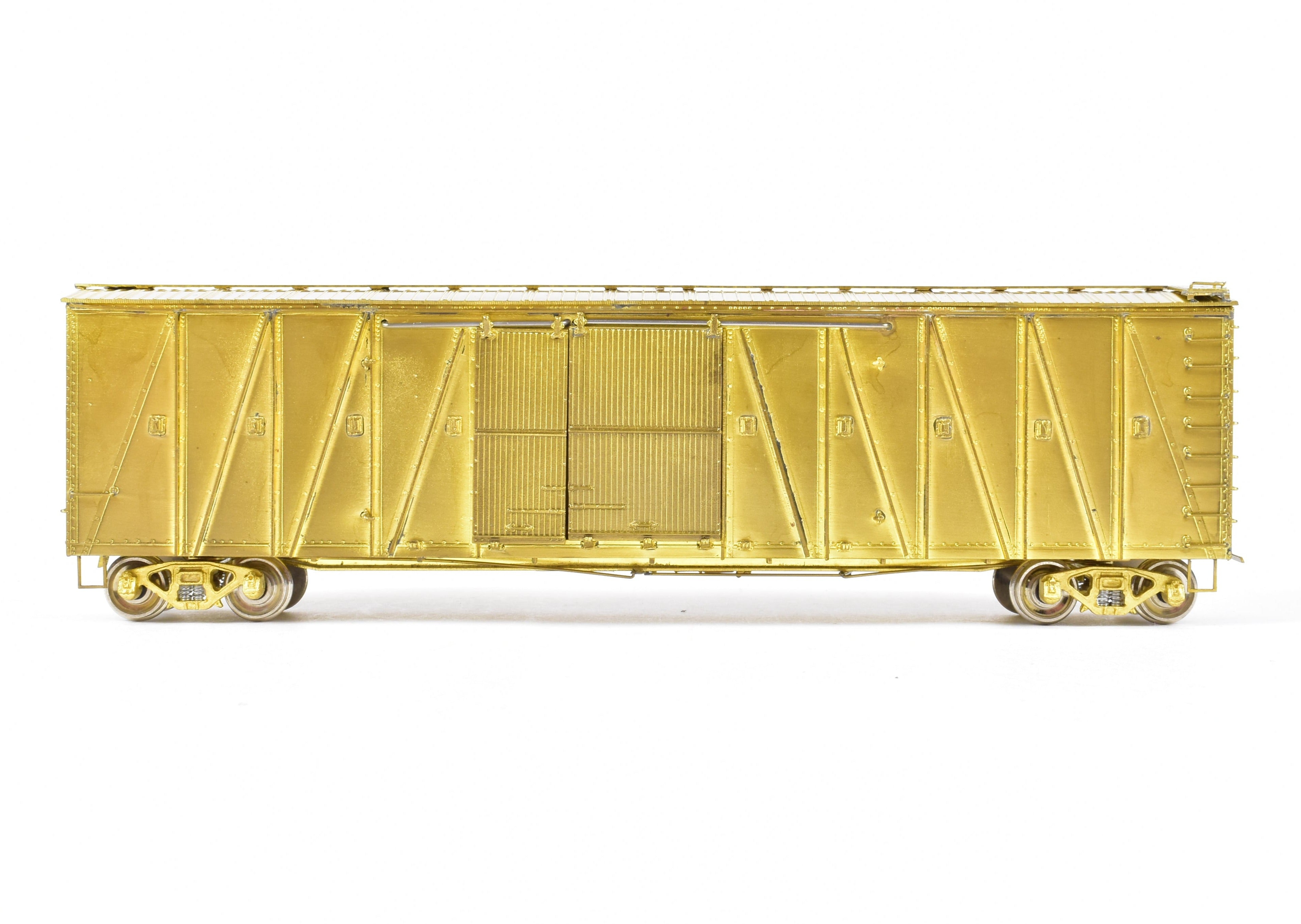 HO Scale Brass Auto Boxcar by Overland Models, Inc. (OMI) - Union Pacific A-50-4 50-Foot Model Train Car