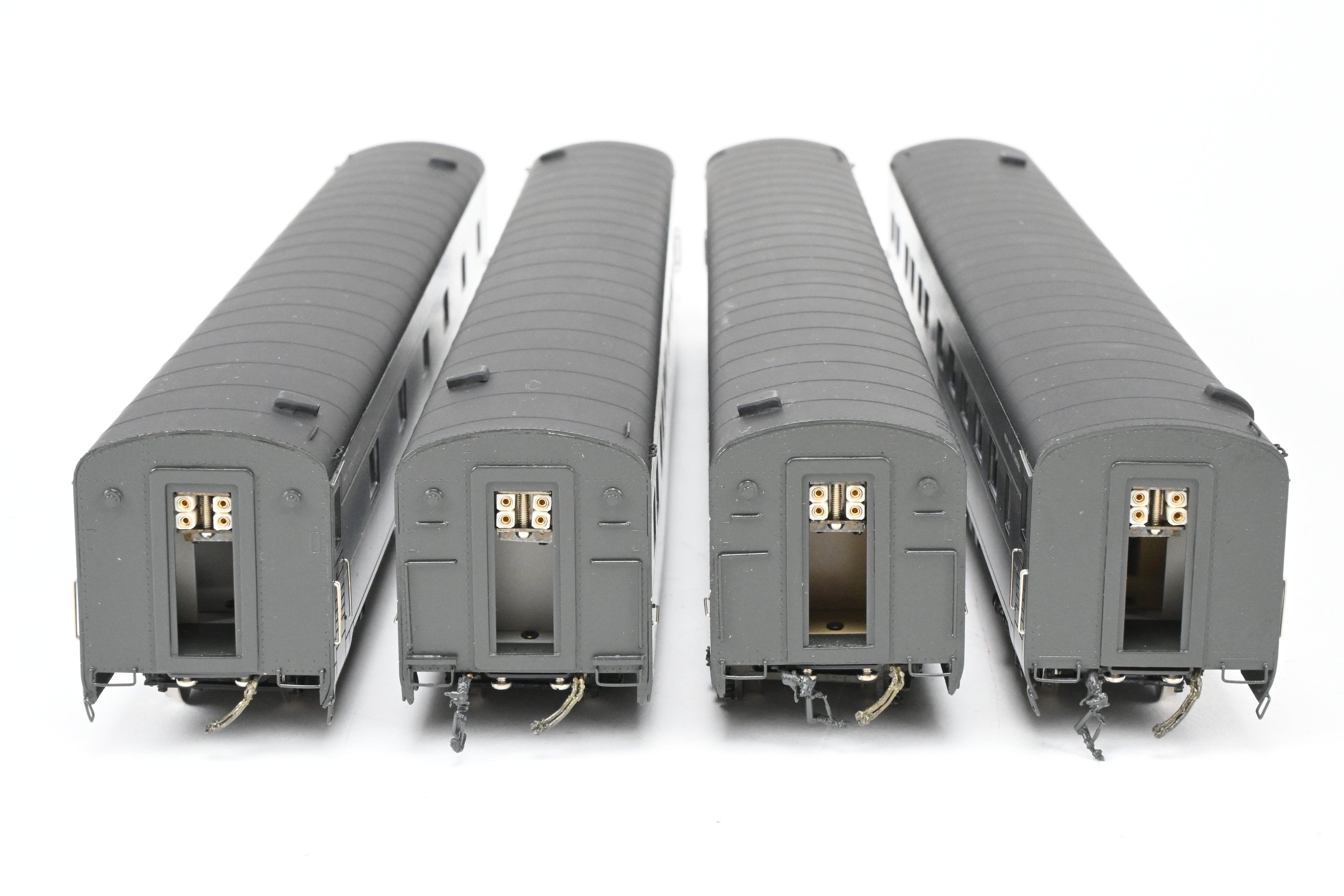 High - Quality HO Scale Brass Erie Limited 8 - Car Set Representing New York Central's 20th Century Limited in 1948, Factory - Painted, Set #2