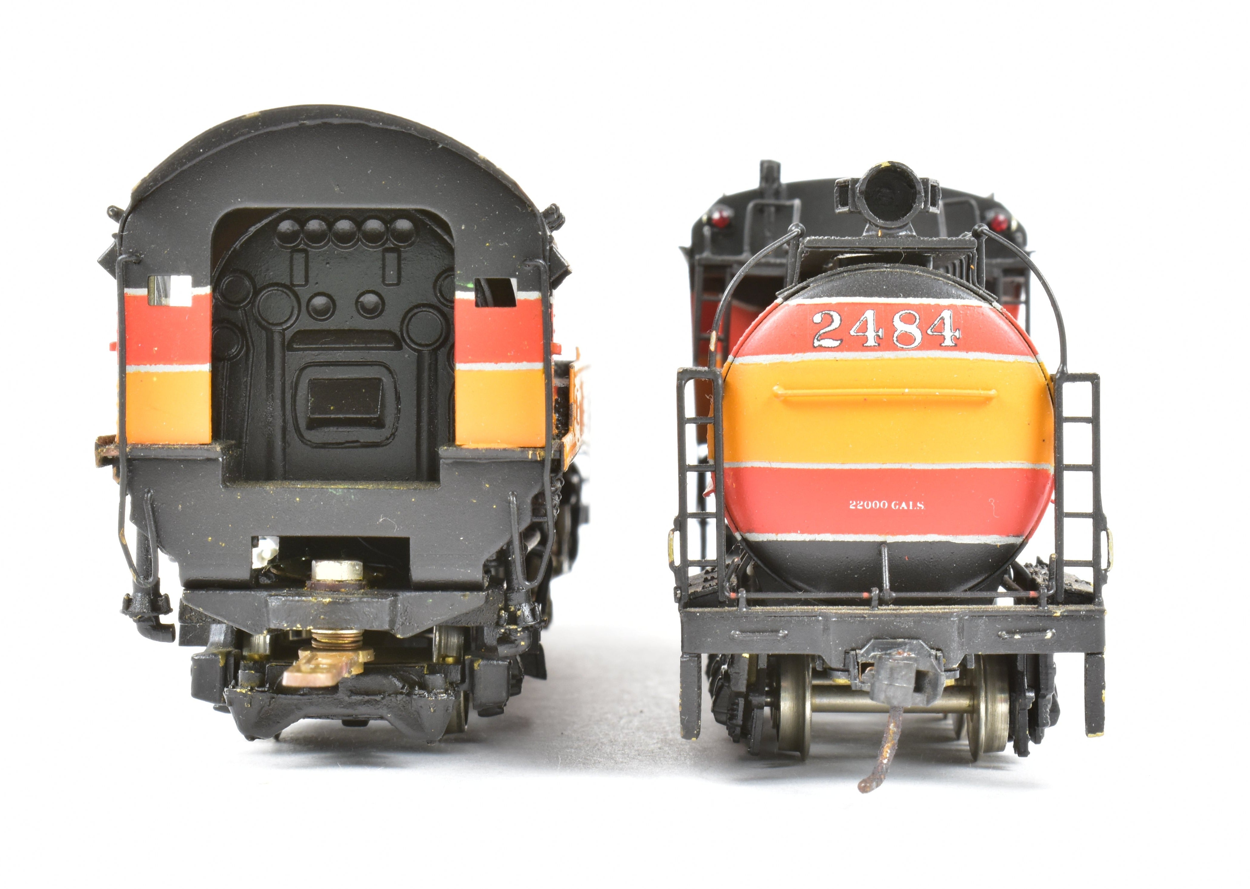 HO Scale Brass Balboa SP - Southern Pacific P10 4-6-2 Streamlined Custom Painted with Can Motor