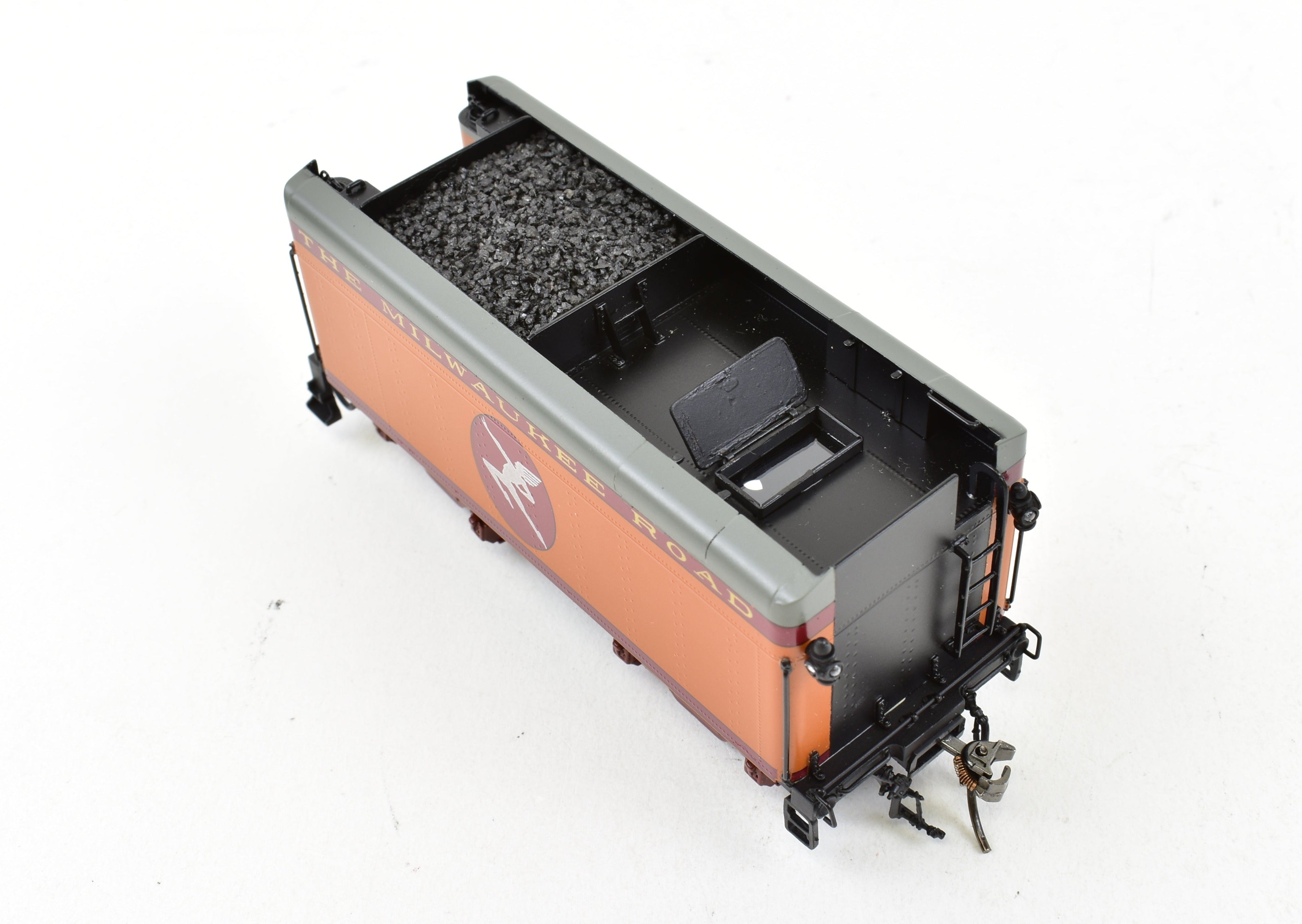 HO Scale Brass Precision Scale Co. Milwaukee Road 4-6-0 G-6PS Cut Skirt FP #11 Model
