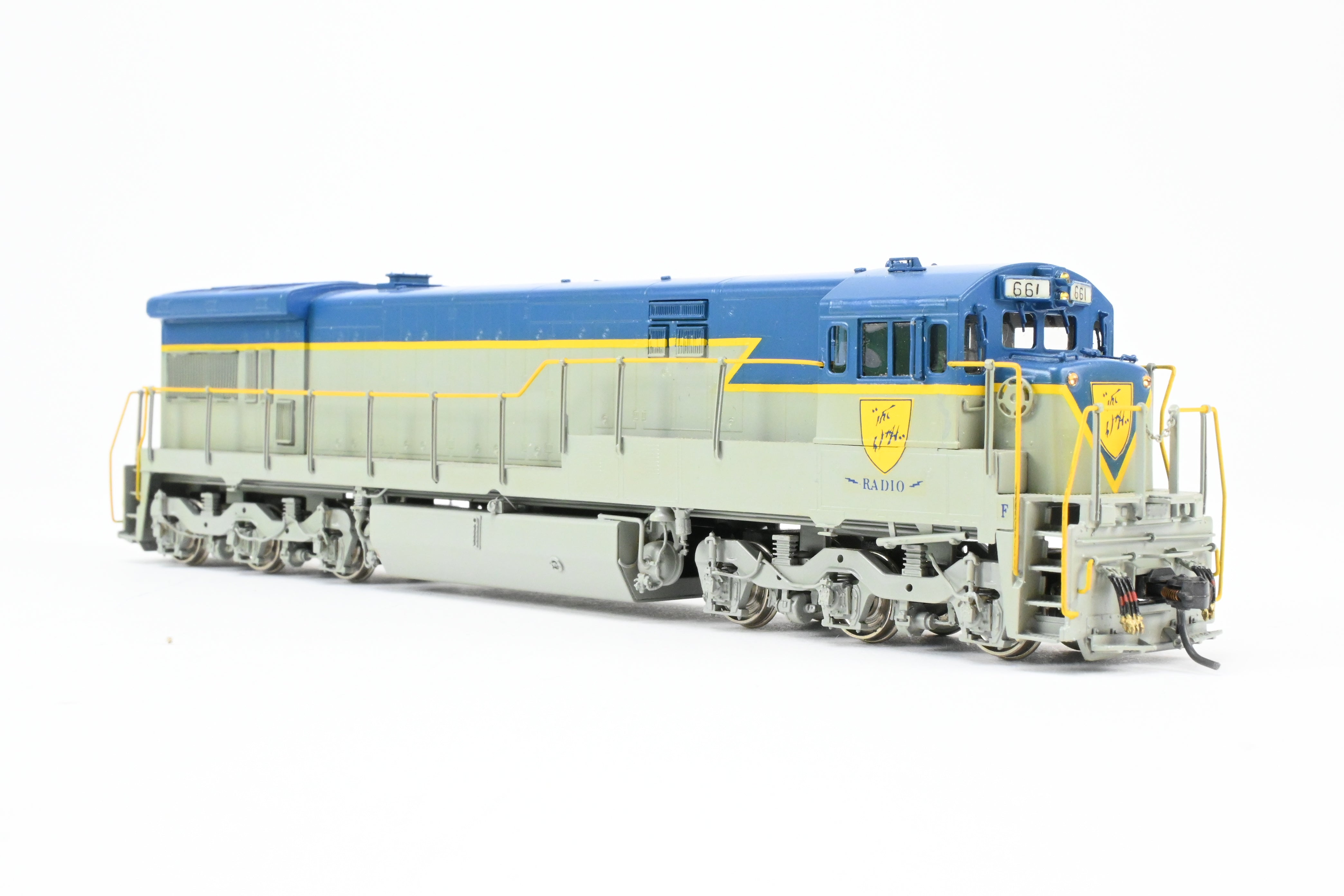 HO Scale Brass Locomotive Model - Overland Models Inc. Custom Painted Delaware & Hudson GE U33C No. 661
