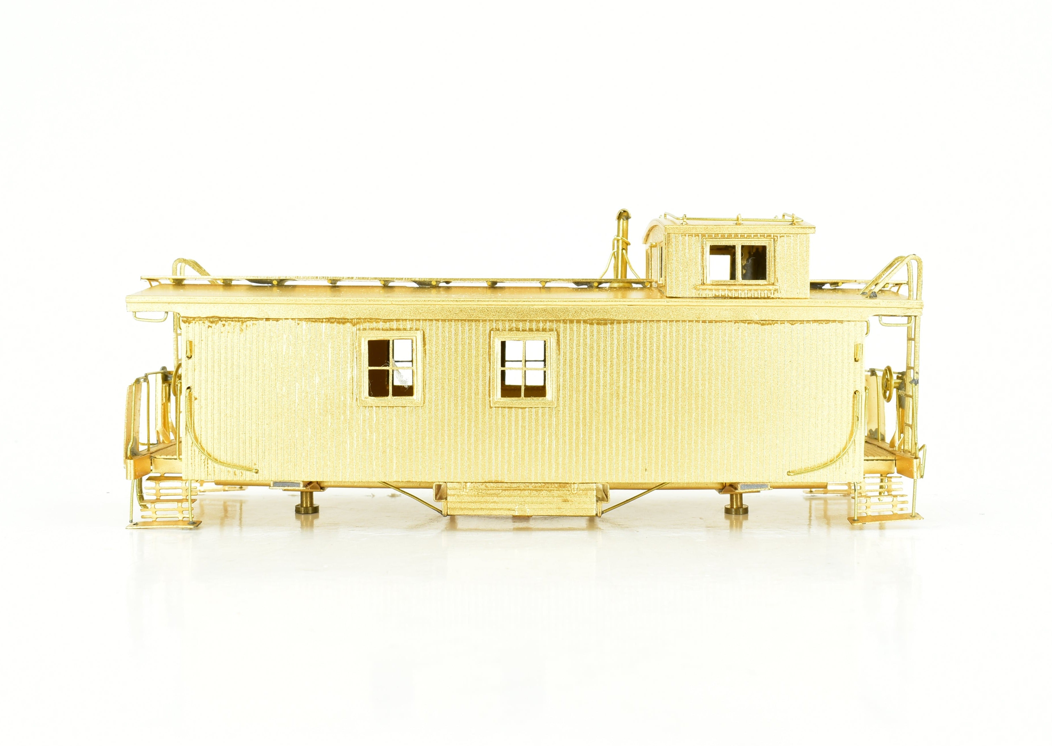 HO Scale Brass Van Hobbies Model - Canadian National Railway Wood Caboose or Van without Trucks