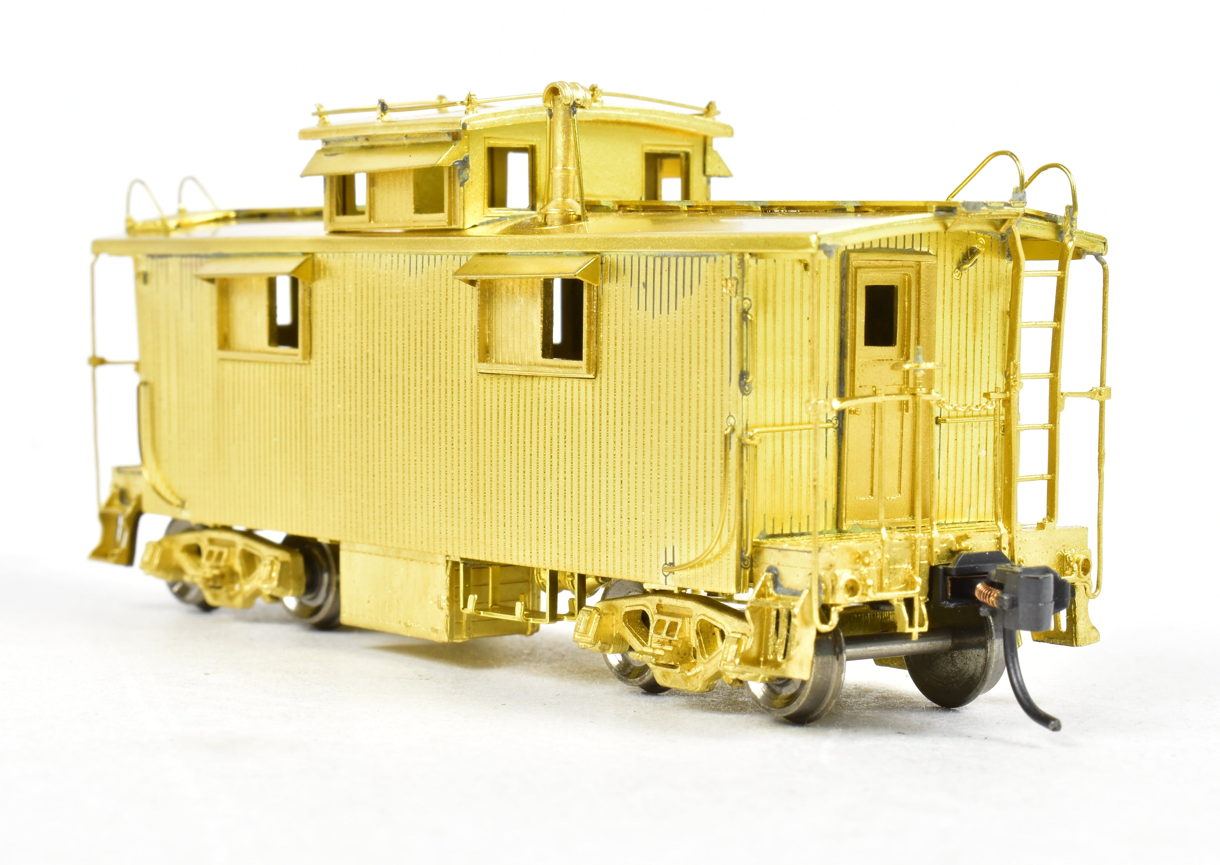 HO Scale Brass OMI C&O Wood Caboose by Overland Models, Inc.