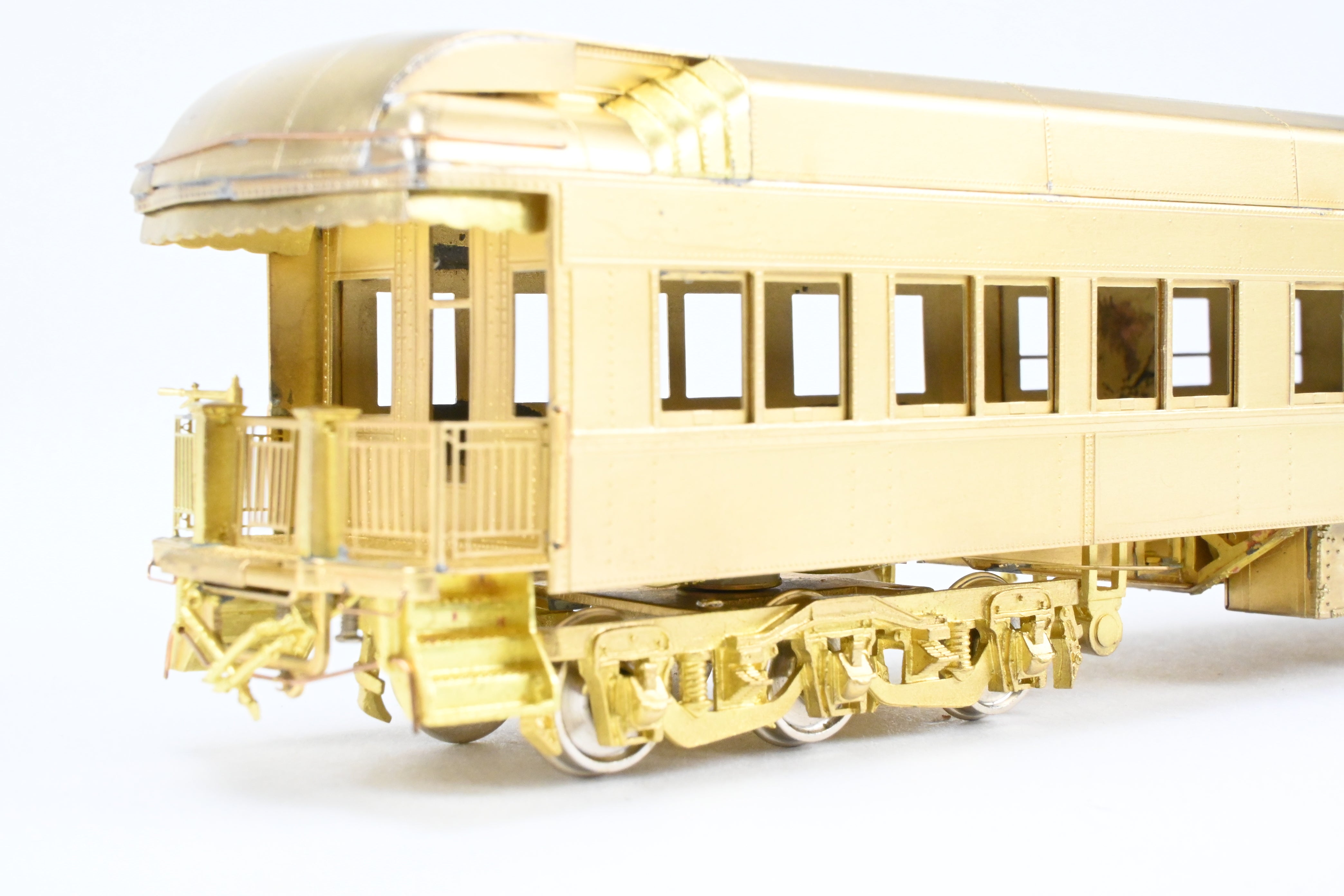 High - Quality HO Scale Brass Model of Great Brass Fleet NYC - New York Central Pullman HW Collectors Limited Edition “Central Square” 3 Compartment - 2 Drawing Room Observation Plan 3959