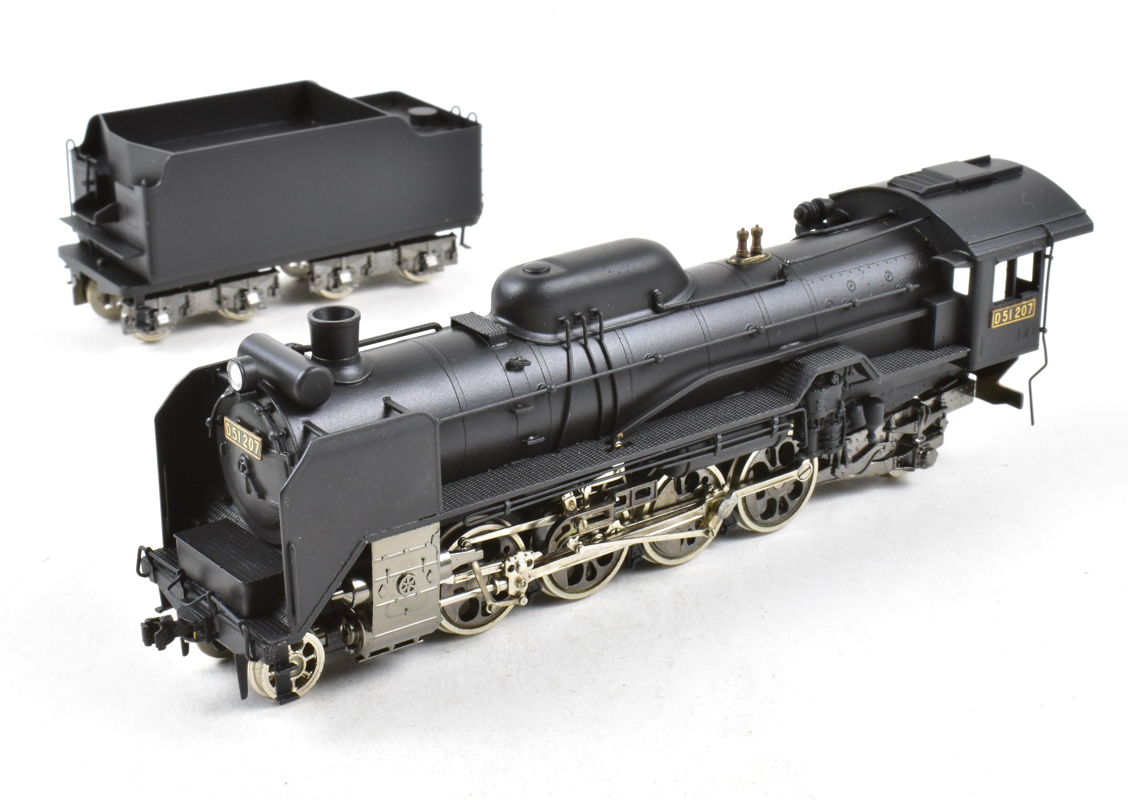 1/80 J-Scale Brass KTM Katsumi JNR D51 2-8-2 FP Model Train