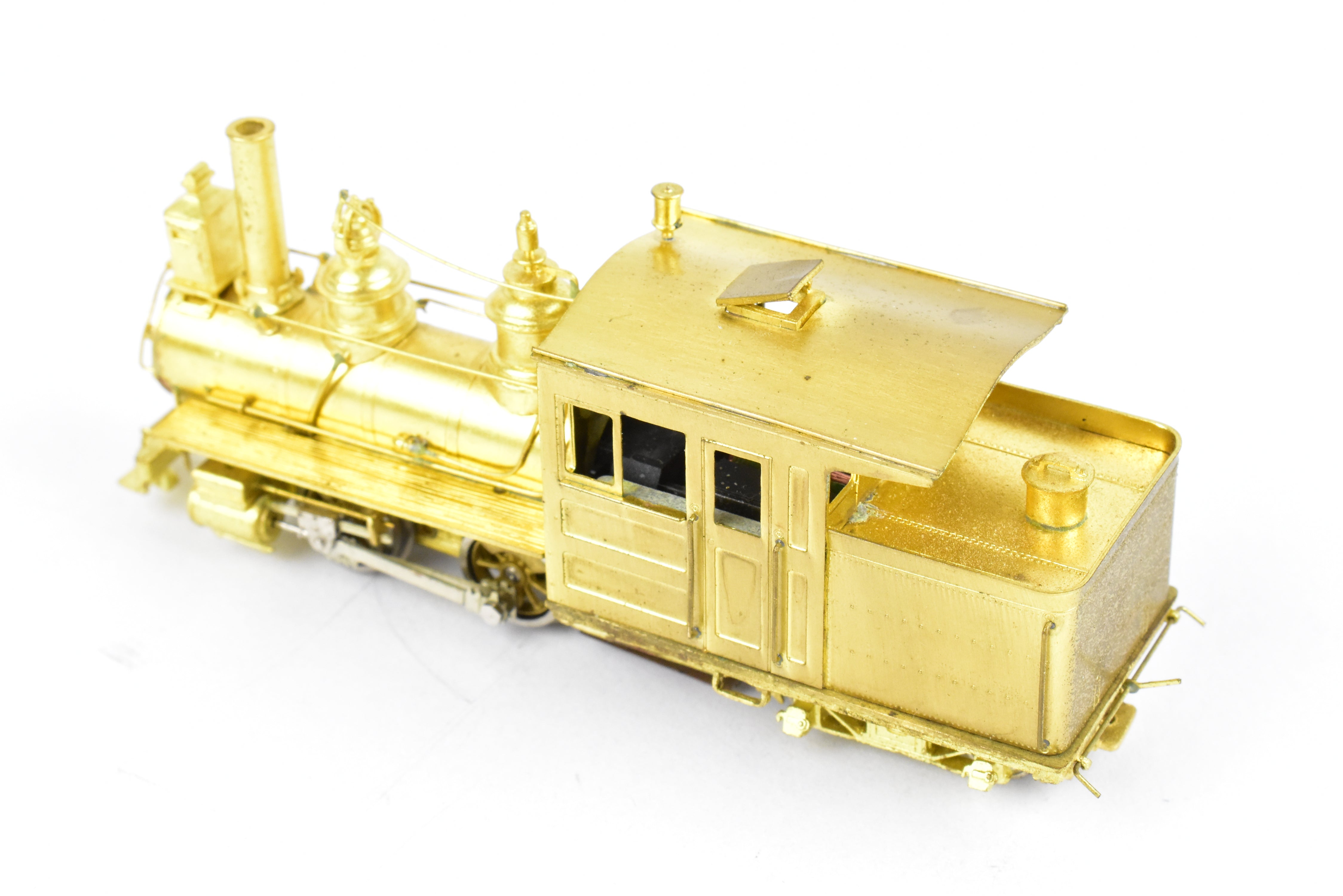 HOn30 Scale Brass Model Train - The Car Works Sandy River & Rangeley Lakes #7 Forney 0 - 4 - 4T Steam Locomotive in REBOXX Packaging