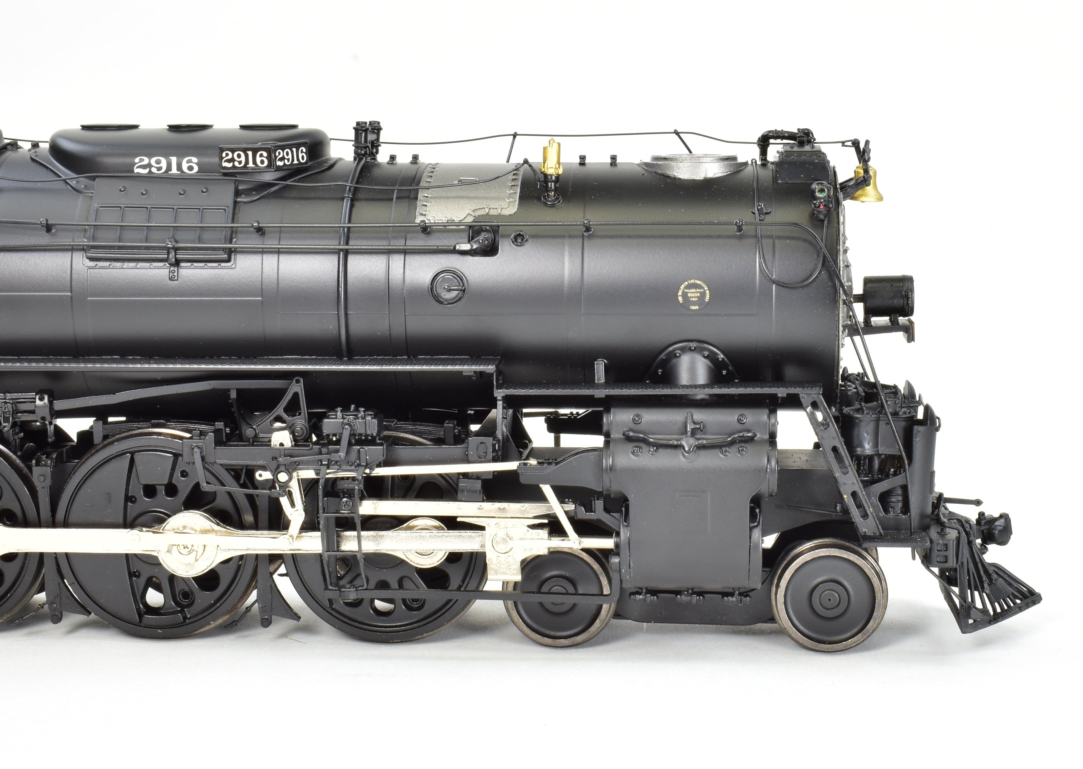 O Scale Brass Sunset Models ATSF - Santa Fe 2900 Class 4-8-4 Factory Painted Locomotive