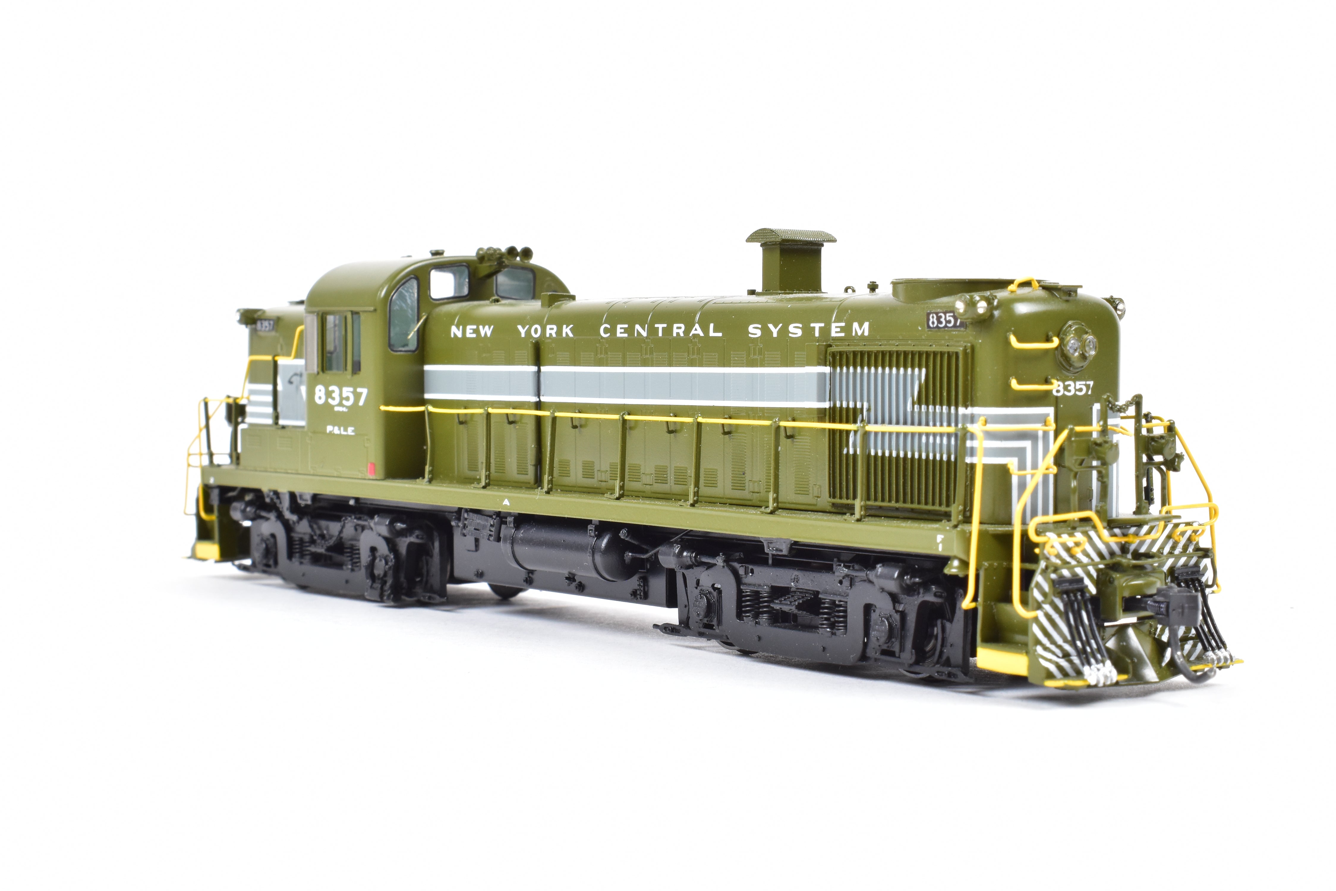 Overland Models, Inc. Olive Green P&LE RS-3 F/P #8357 DDC Equipped Brass Model