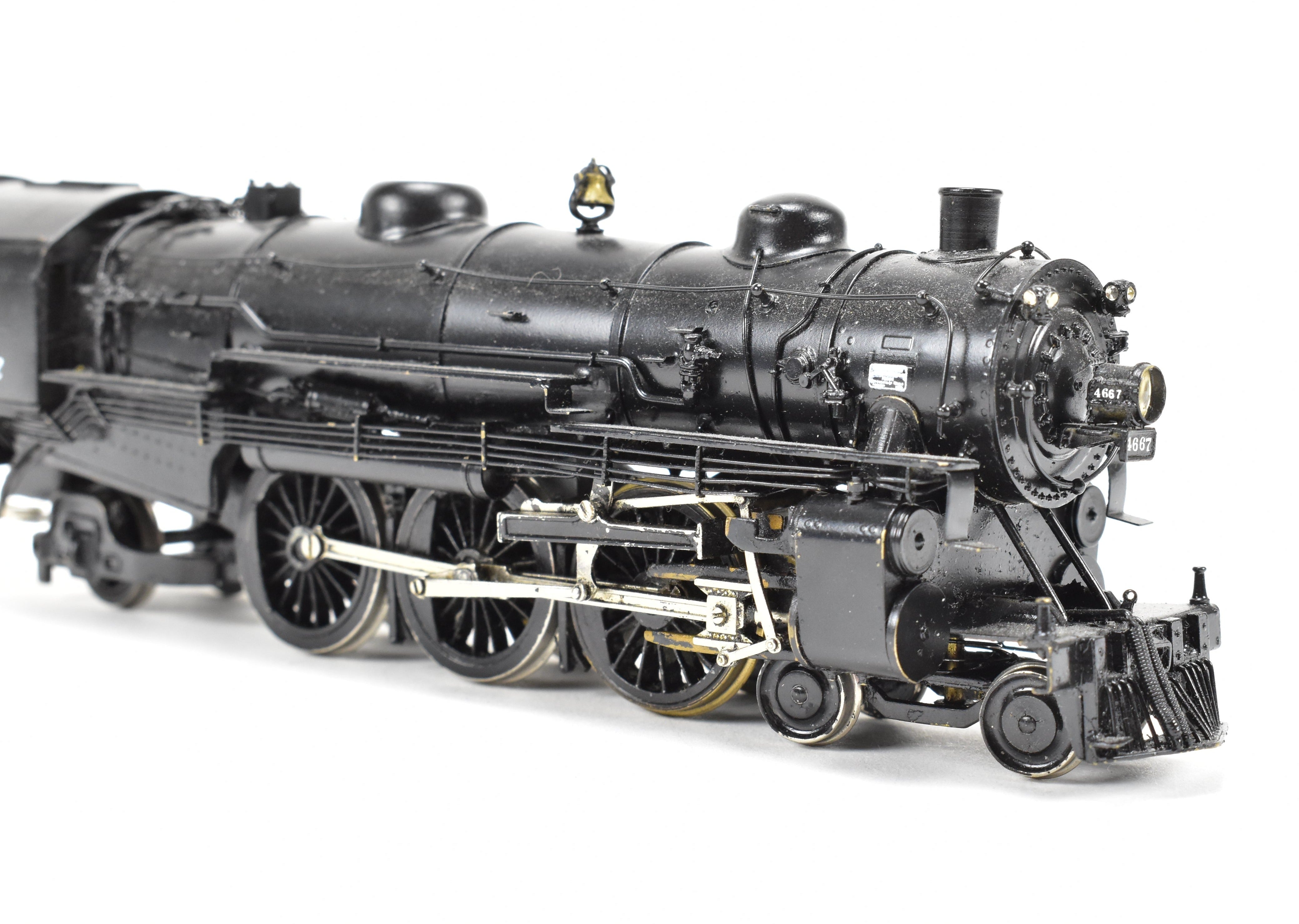 HO Scale Brass ALCO NYC New York Central K3Q 4-6-2 Model #4667