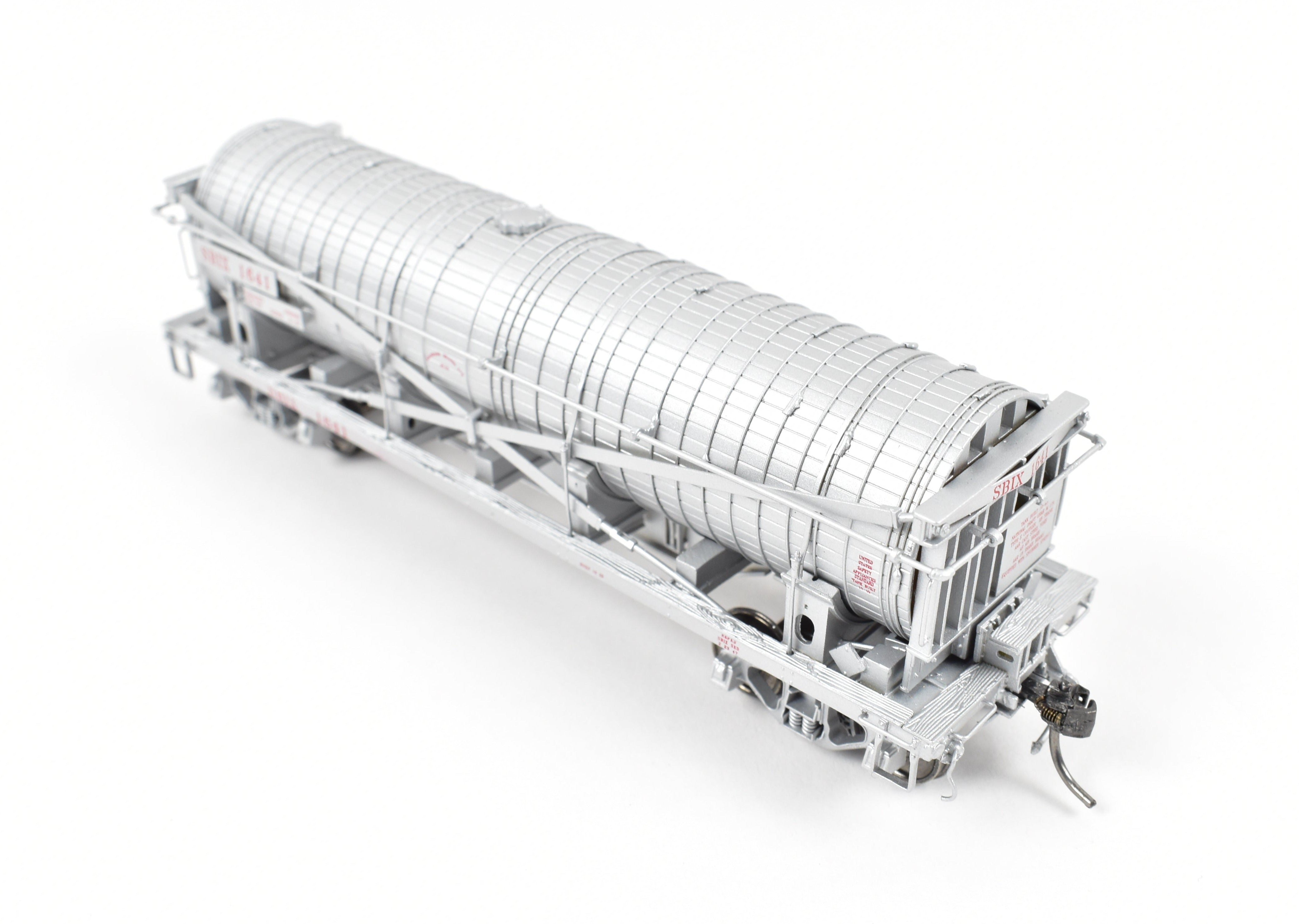 High - Quality HO Scale New Brass Model Train for North Bank Line, Standard Brand Vinegar Car with SBIX 1641 Specification