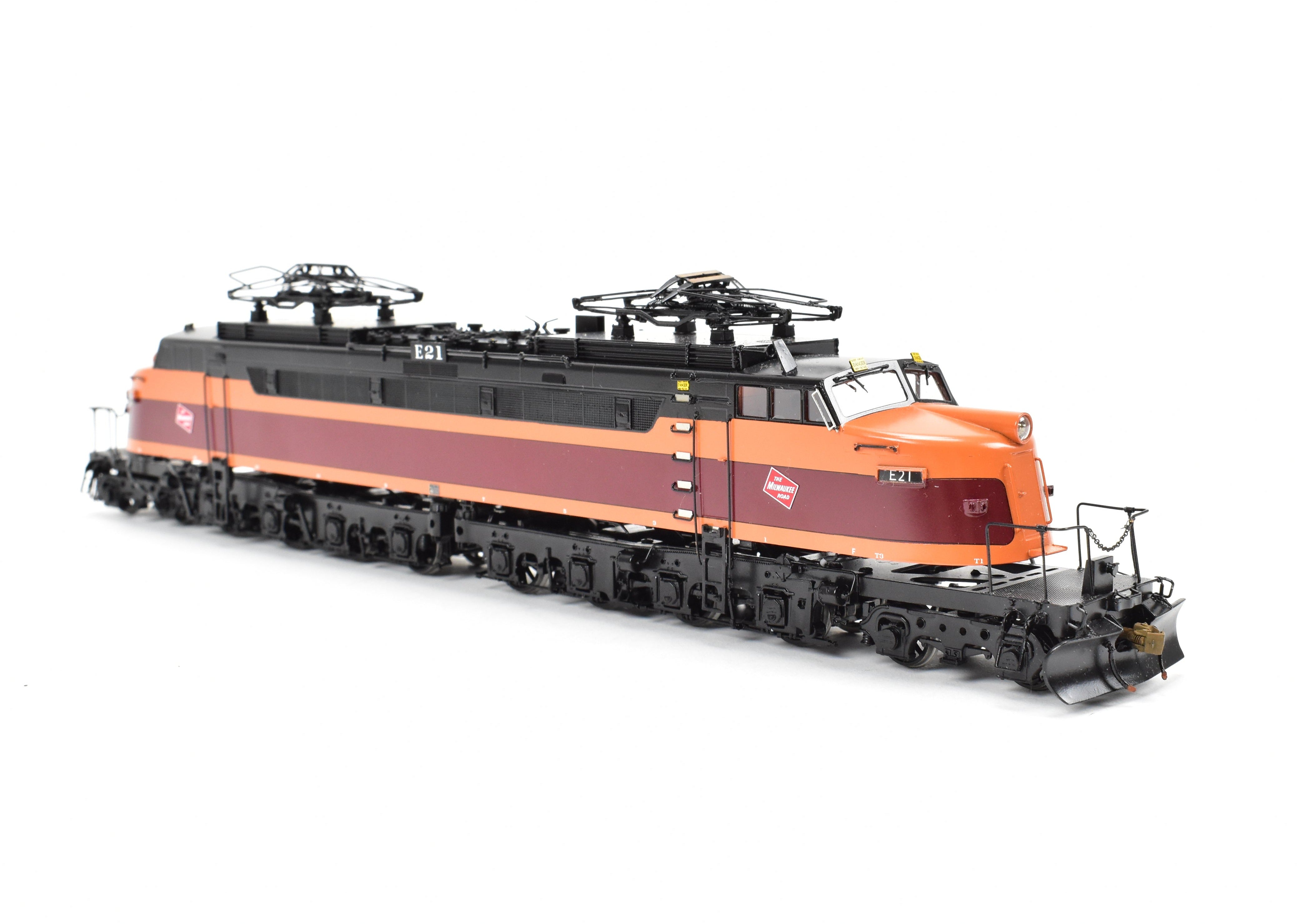 HO Scale Brass Precision Model Train - Precision Scale Co. MILW - Milwaukee Road EP - 4 Little Joe FP in 1960s Scheme No. E - 21