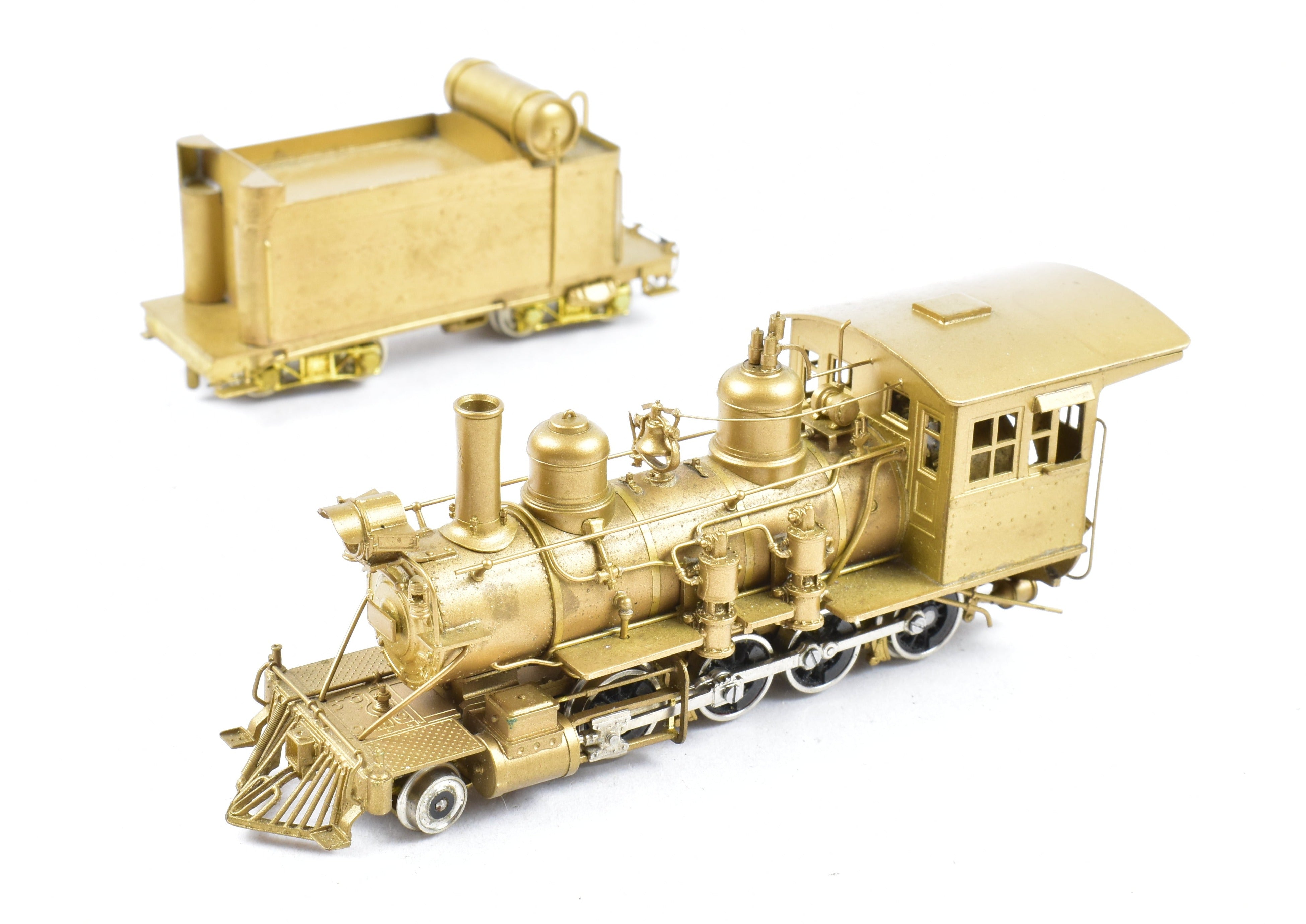 HOn3 Brass Westside D&RGW C-16 2-8-0 #268 Late Run with Improved Details