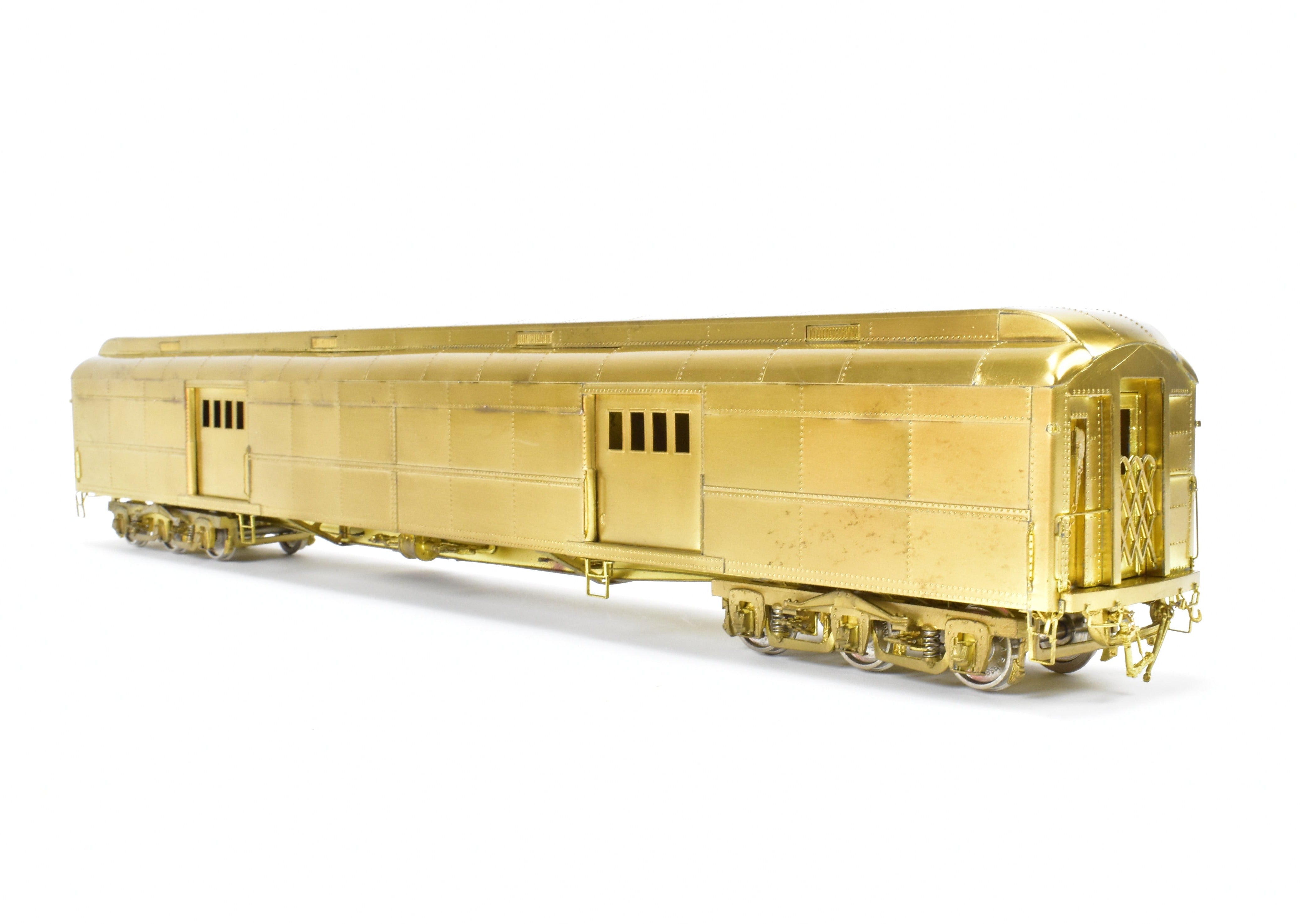 O Scale Brass PSC Precision Scale Co 74'-6 Double-Door HW Baggage Car