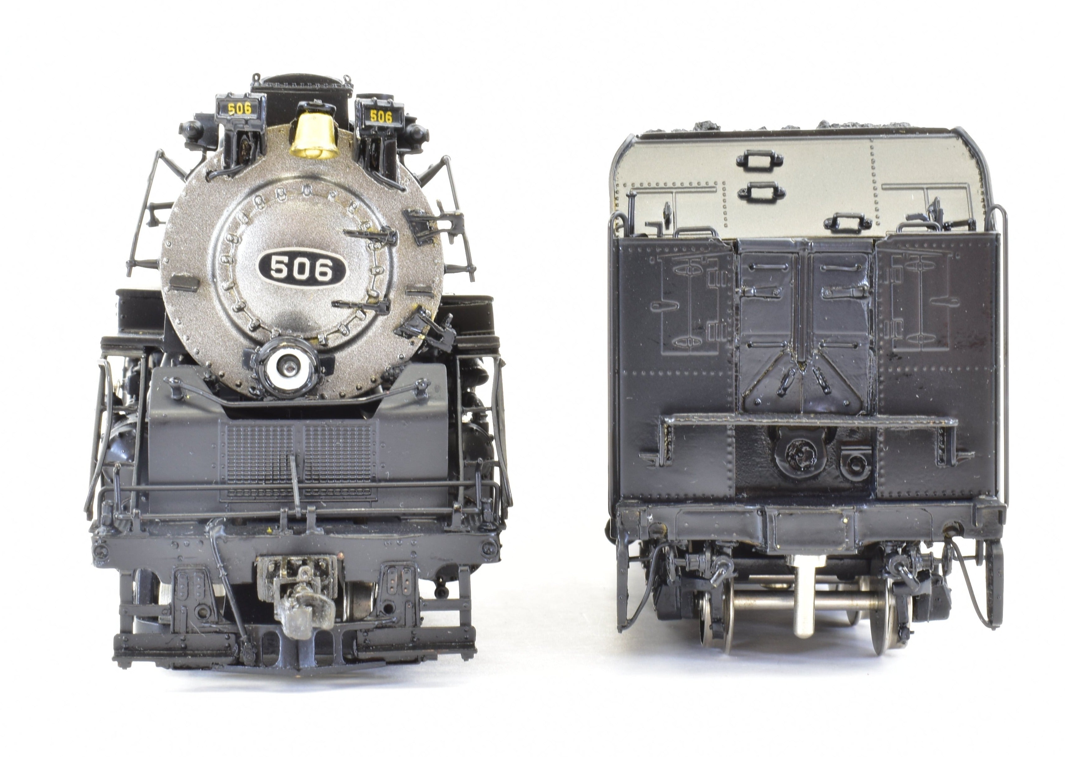 HO Scale Brass Precision Scale Co. Virginian BA 2-8-4 Berkshire Model Steam Locomotive, Precision Scale Co. VGN, Sold As-Is Without Lights