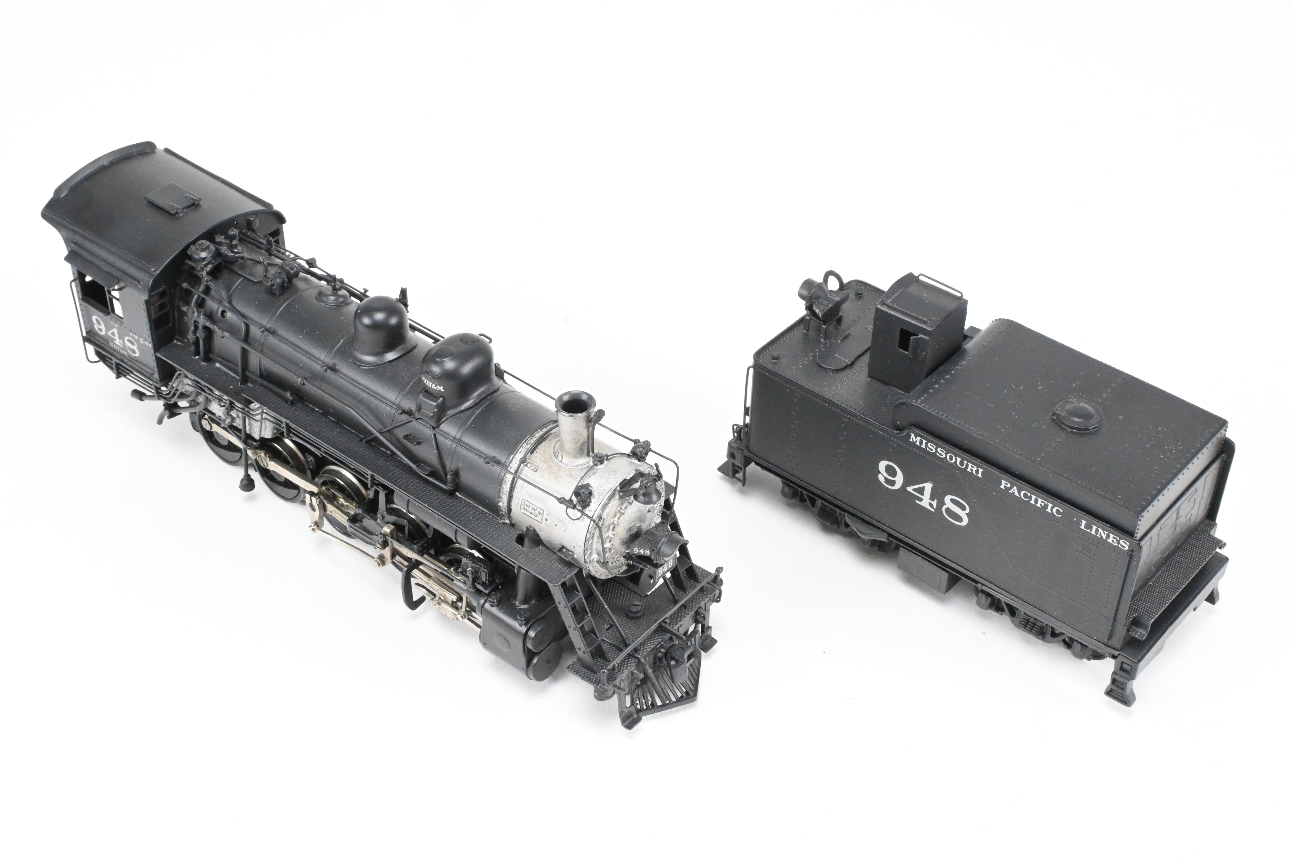 HO Scale Brass PFM - United Model Train - Missouri Pacific 2-10-0 Locomotive Custom Modified and Professionally Painted by Joe G. Collias as No. 948