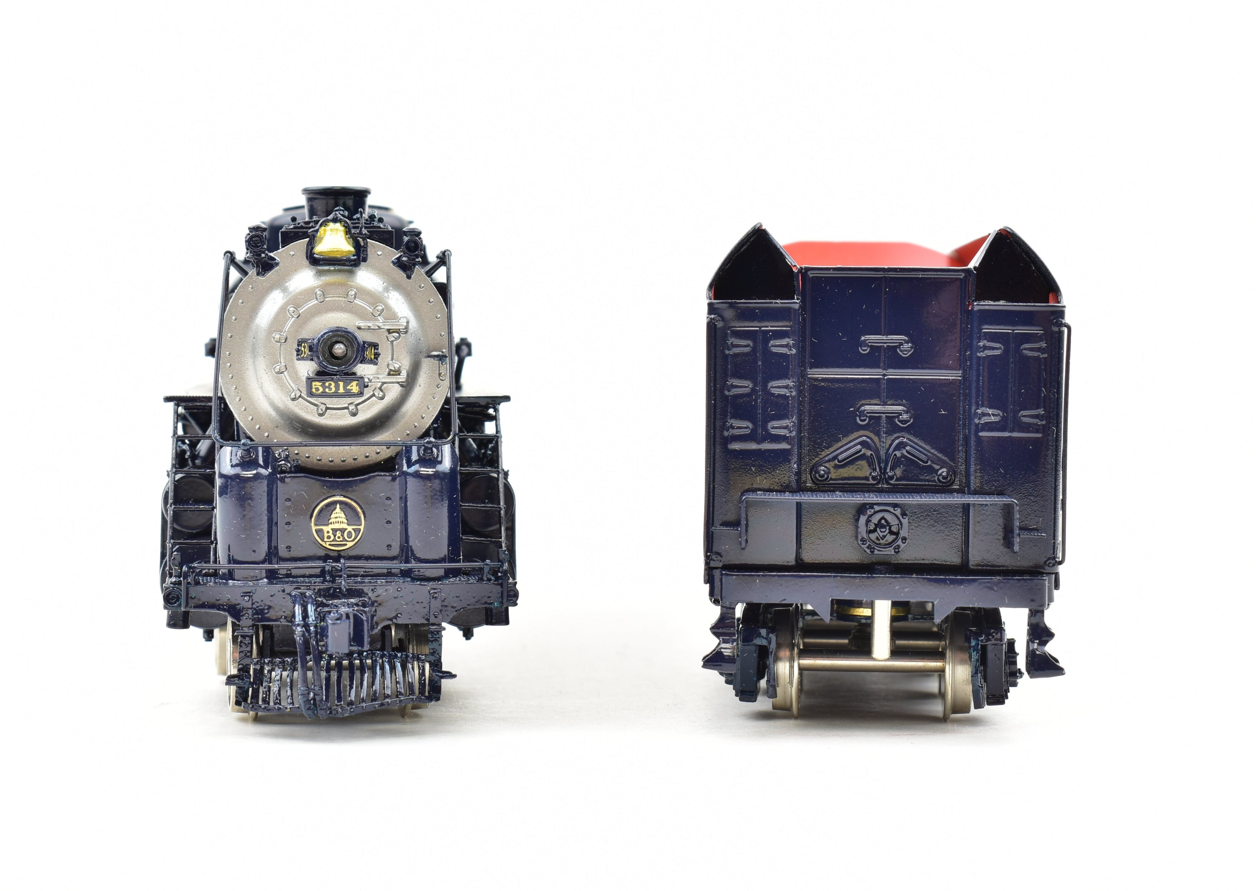HO Scale Brass Key Imports B&O P-7e 4-6-2 Pacific #5314 Custom Series 47 FP Model