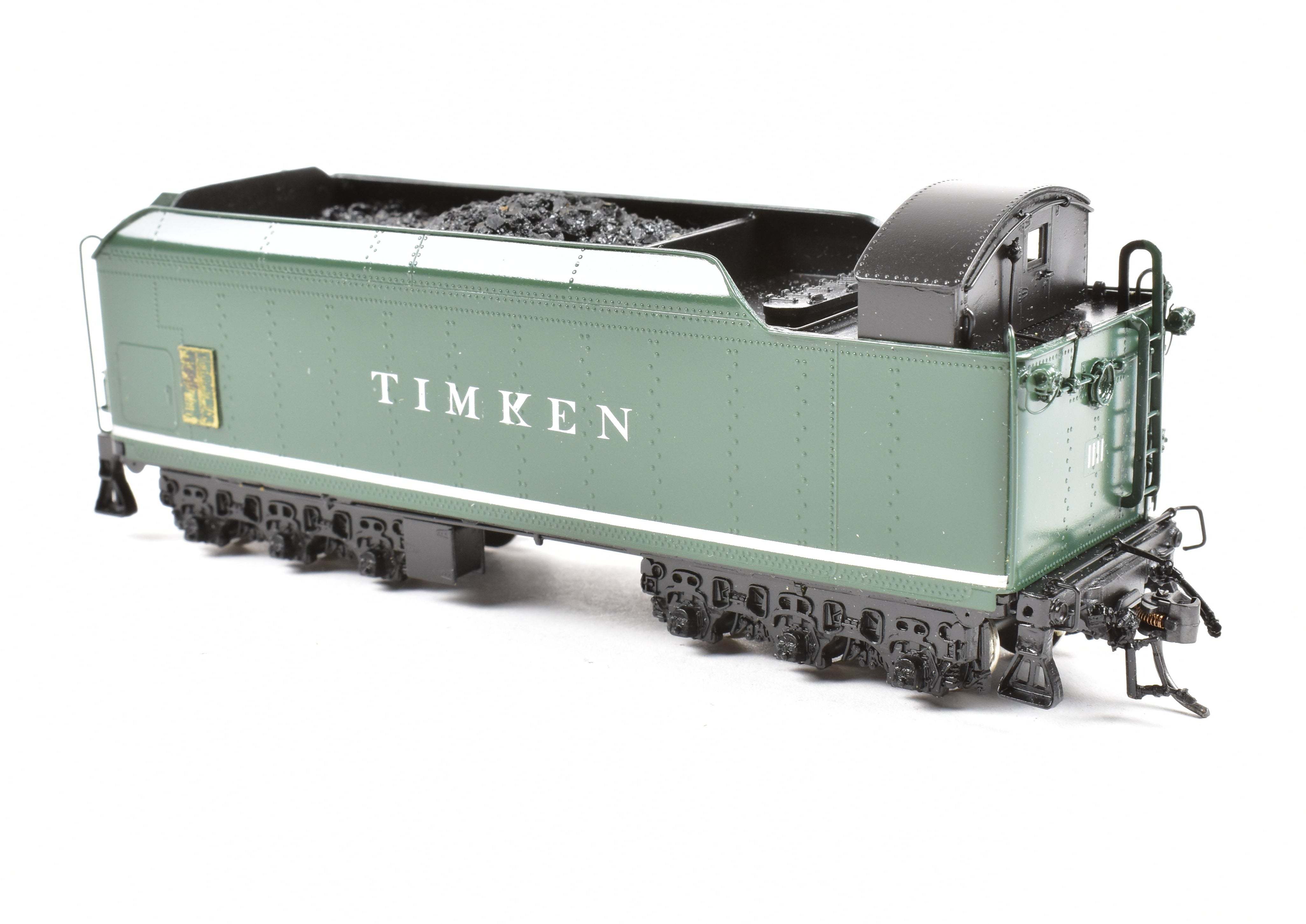 HO Scale Brass Model Train CON Key Imports Timken 4-8-4 No. 1111 Four Aces Professionally Painted