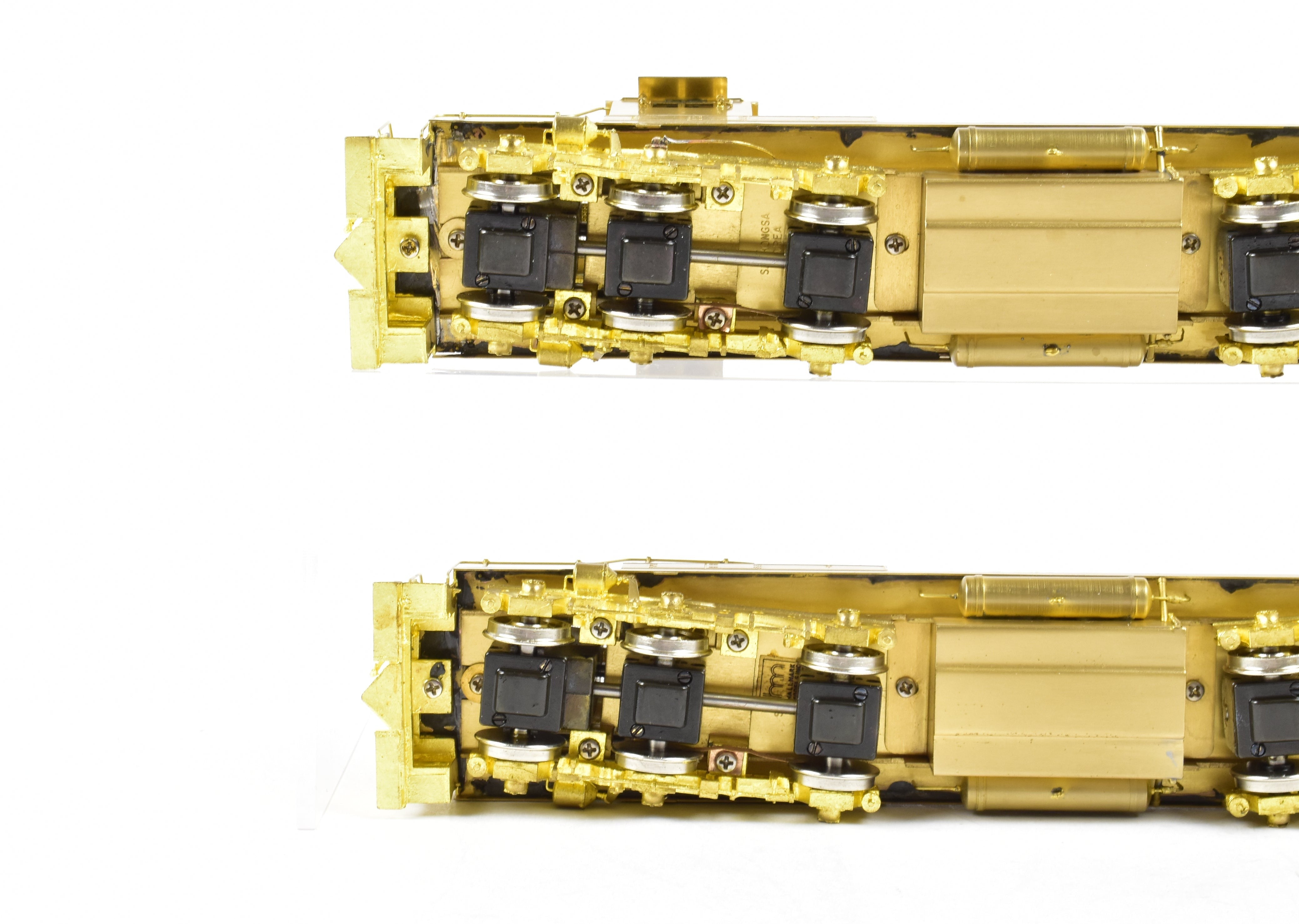 HO Scale Brass Hallmark Collectible Models - Southern Pacific Baldwin Locomotive Works AS - 616 A/B Locomotive Set
