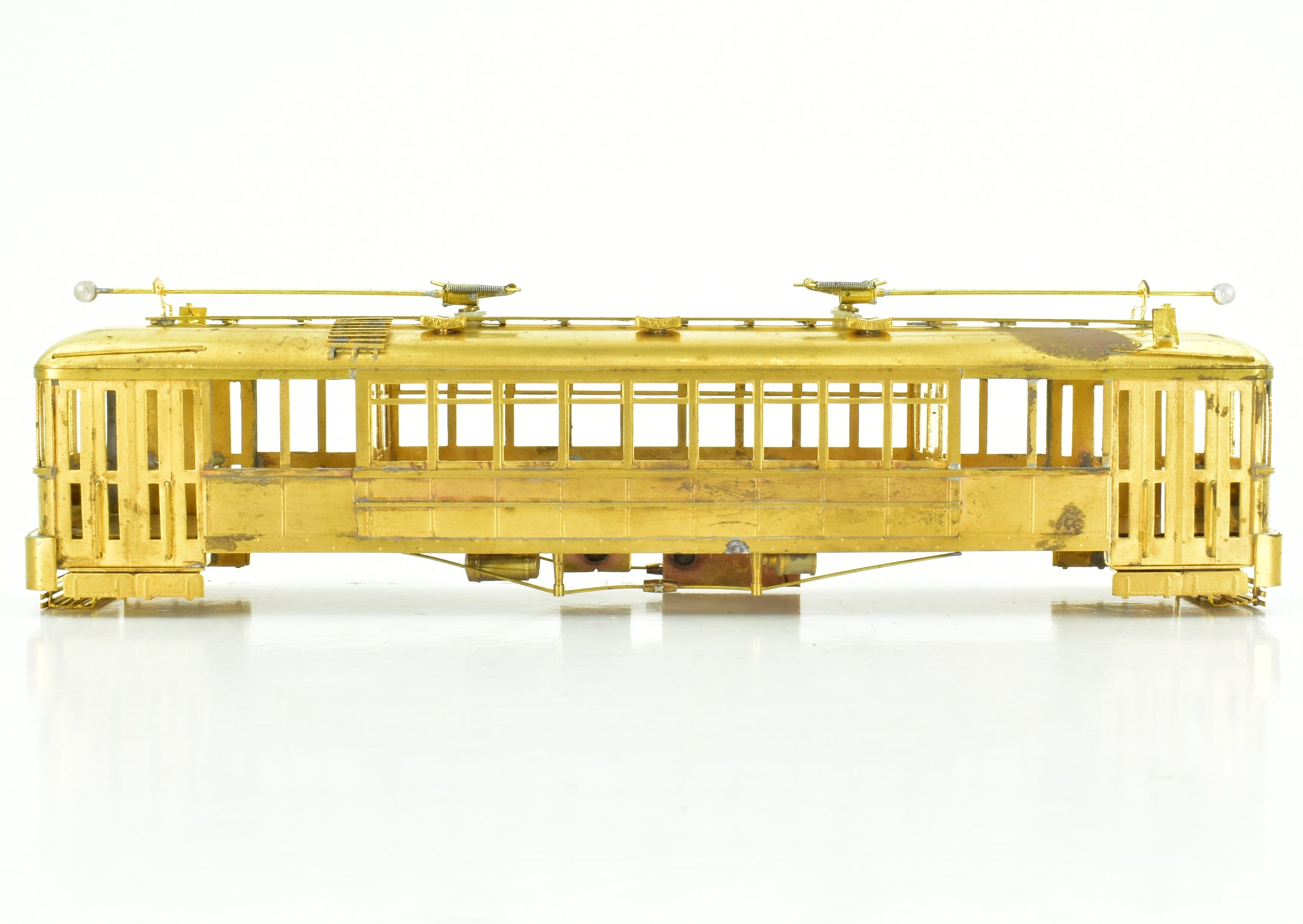 HO Scale Brass Model S. Soho & Co. LARY - Los Angeles Railway Type F - 4 Streetcar Assembly Kit