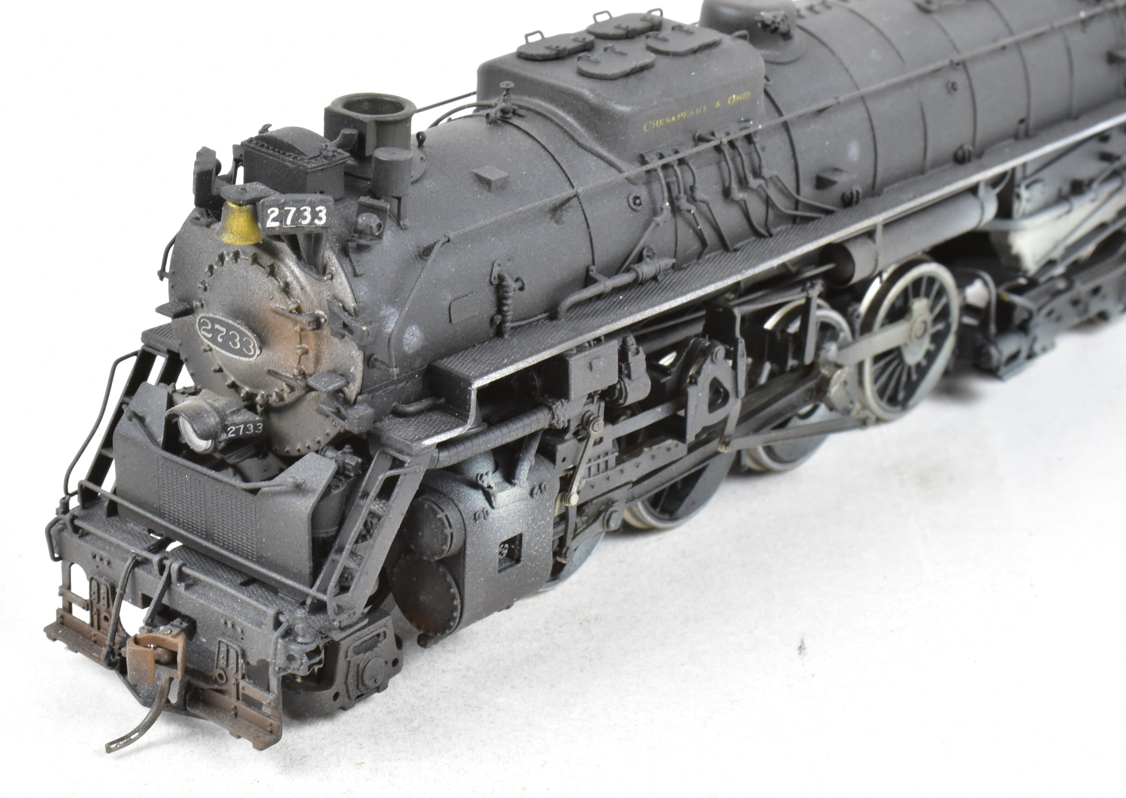 HO Brass Precision Scale Co. C&O K-4 Class 2-8-4 No. 2733 DCC Sound Model