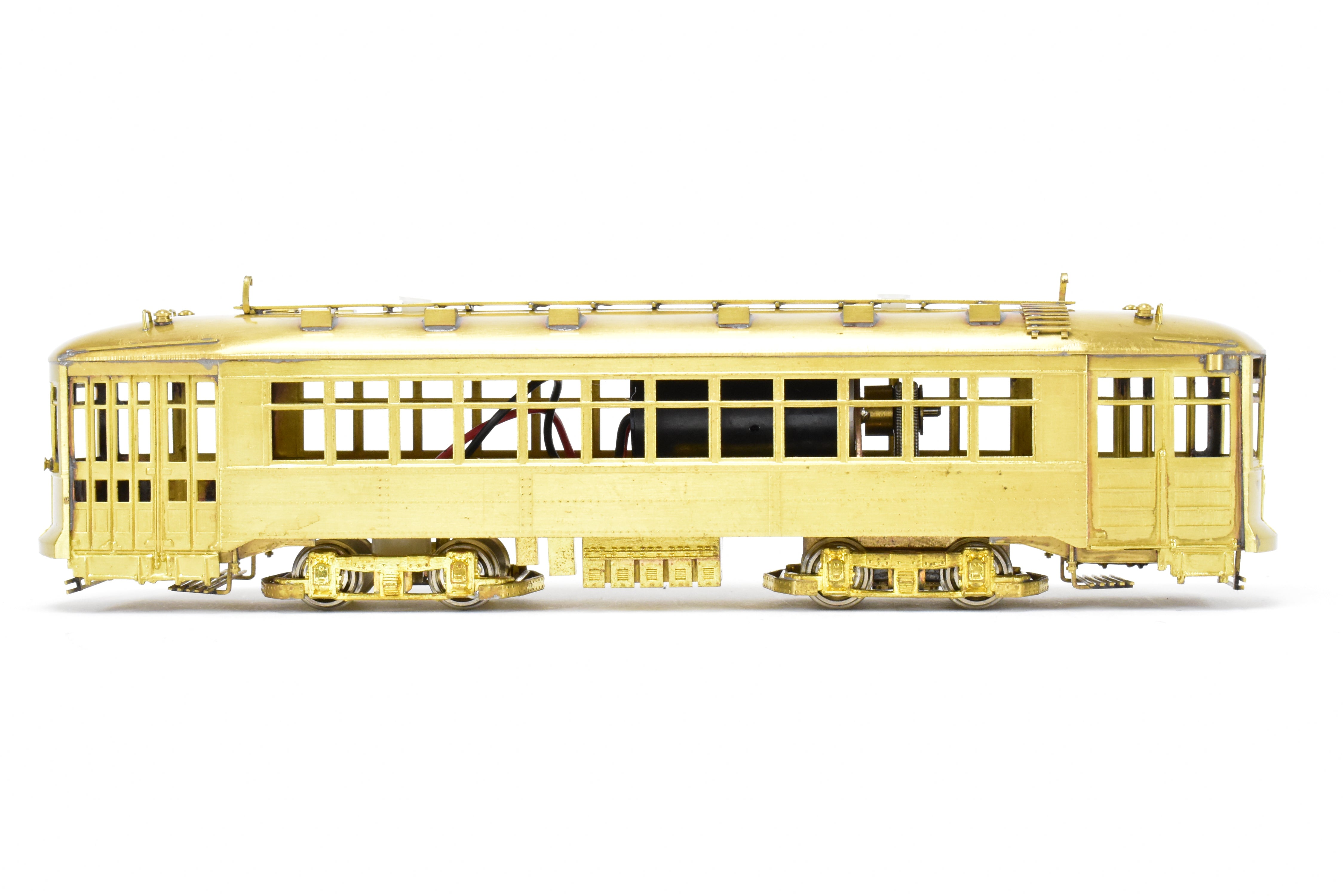 HO Scale Brass Fairfield 345 - 2 CSL Chicago Surface Lines #169 Two - Man City Car