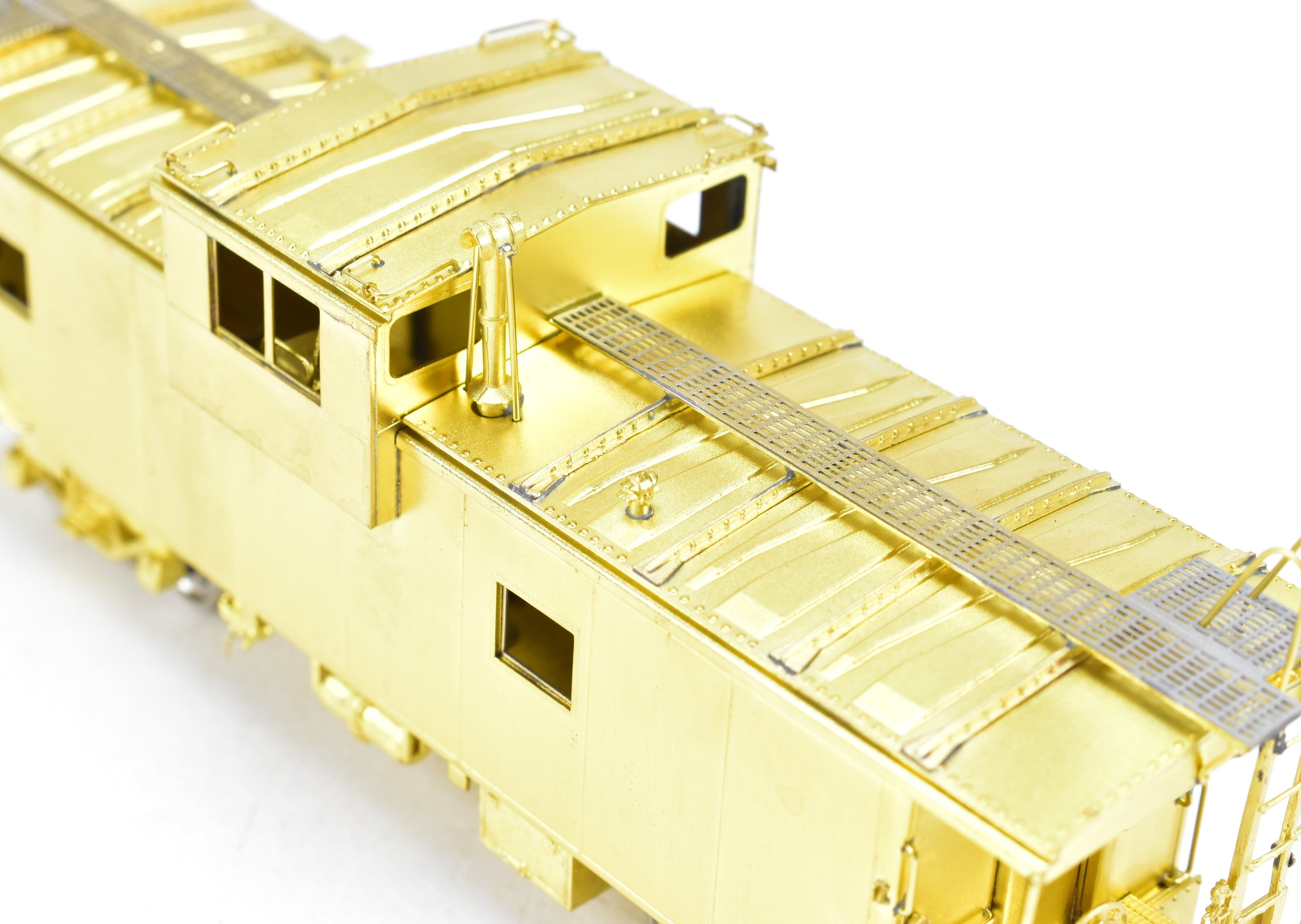 HO Scale Brass Model Railroad Caboose - OMI (Overland Models, Inc.) D&H (Delaware & Hudson) International Wide - Vision Caboose