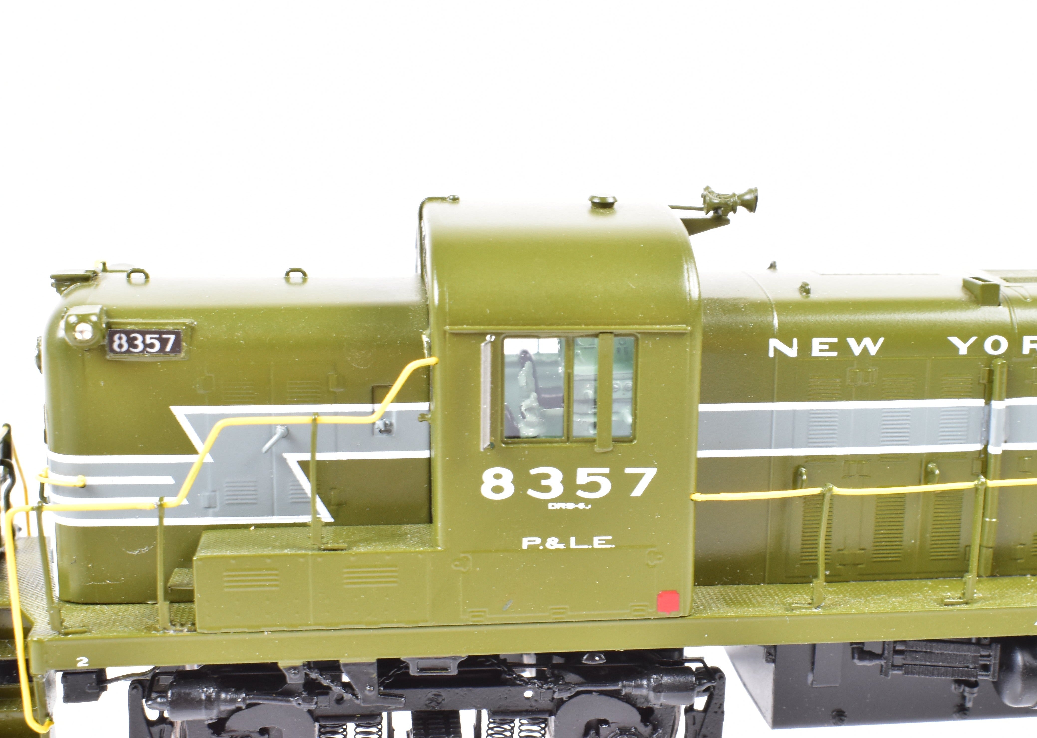 Overland Models, Inc. Olive Green P&LE RS-3 F/P #8357 DDC Equipped Brass Model