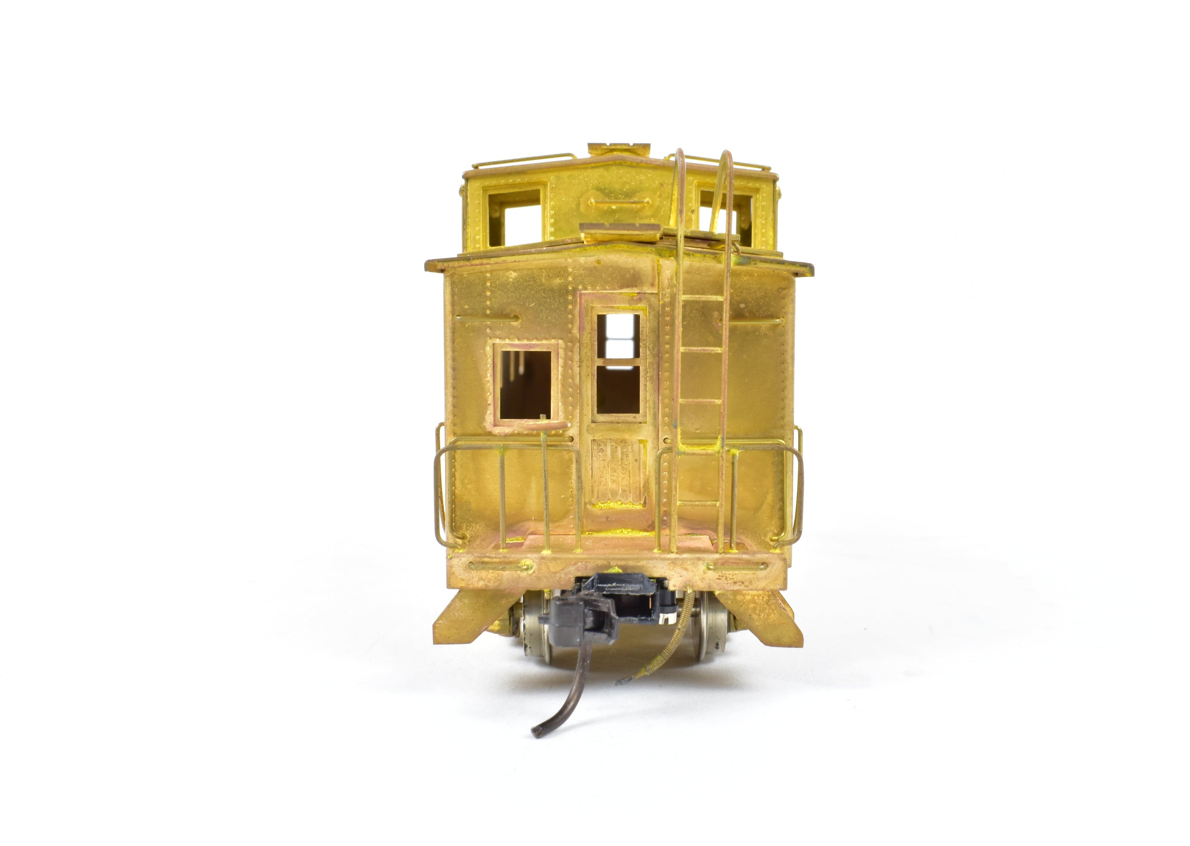 1967 HO Brass Balboa Southern Pacific C - 40 Steel Caboose Model