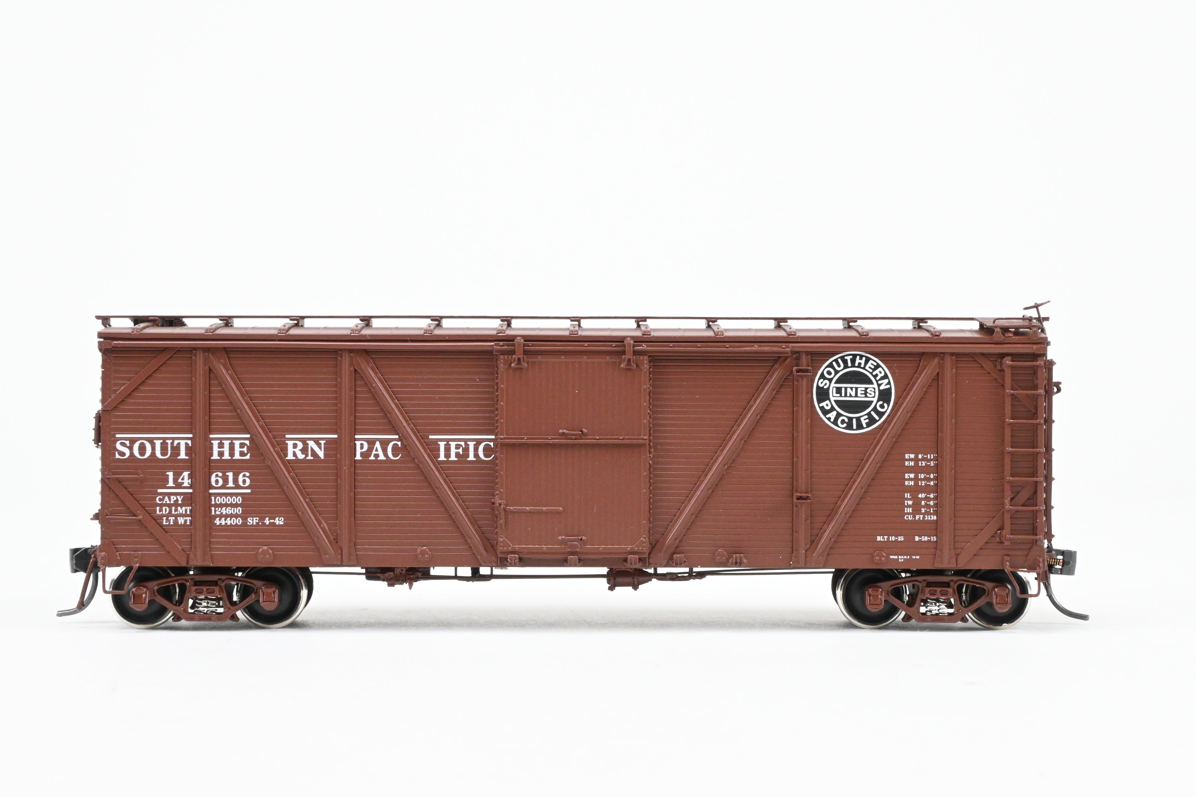 HO Scale Brass Challenger Imports SP B-50-15 OB Wood Car #14616