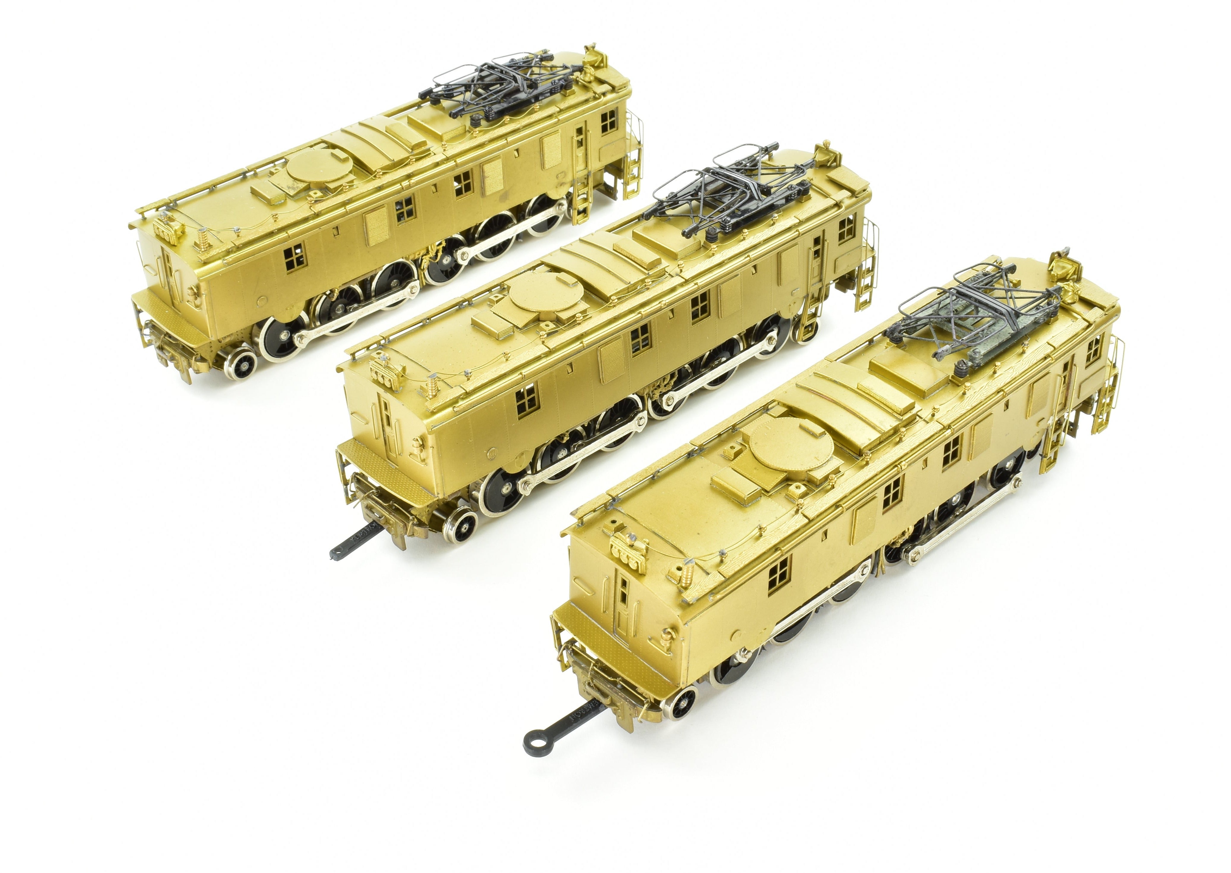 High - Quality HO Scale Brass Alco Models Virginian EL - 3a Jackshaft 3 - Unit Electric Locomotive Model for Train Enthusiasts