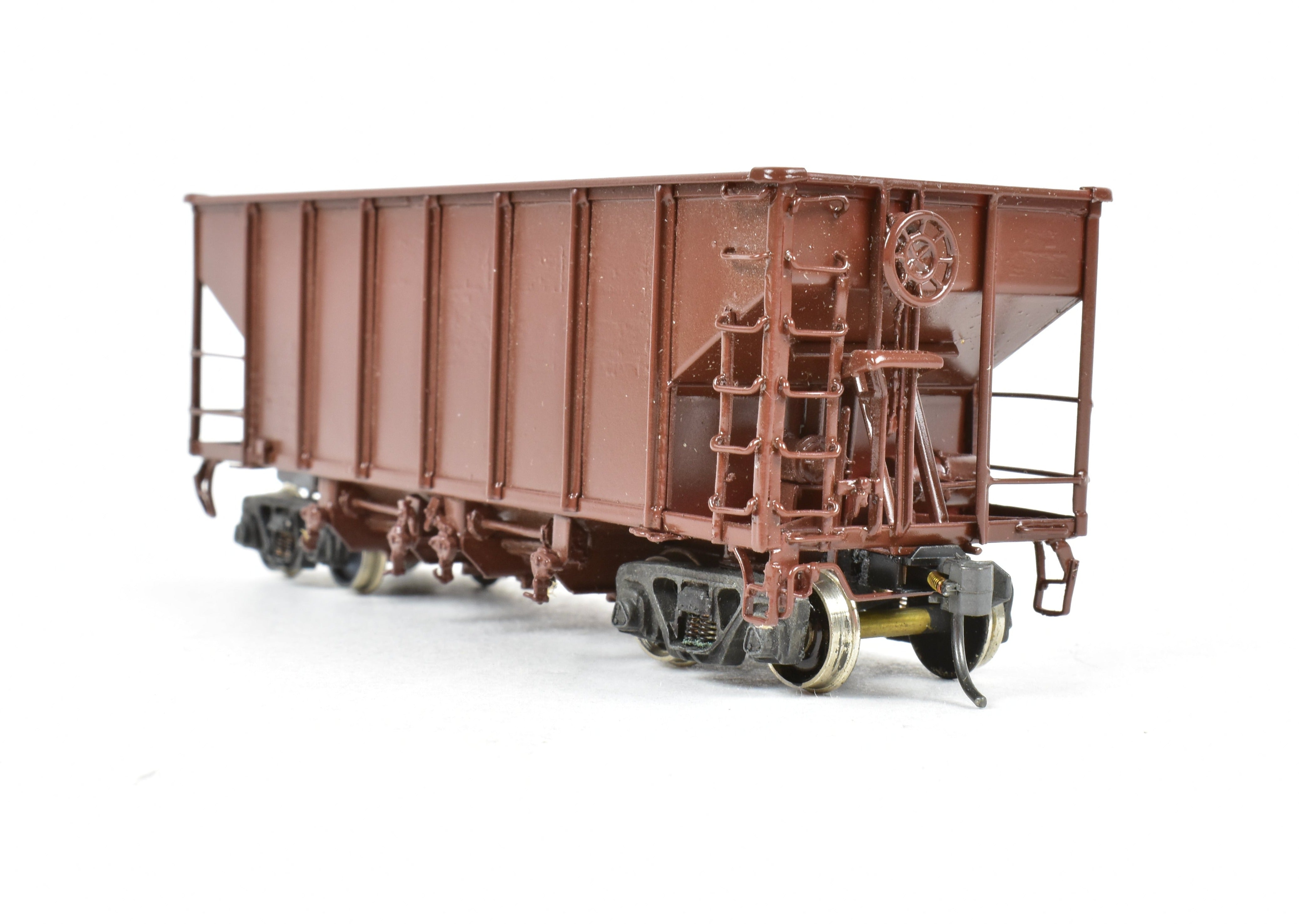 HO Brass 100-Ton Ballast Car by Precision Scale Co., Factory Painted