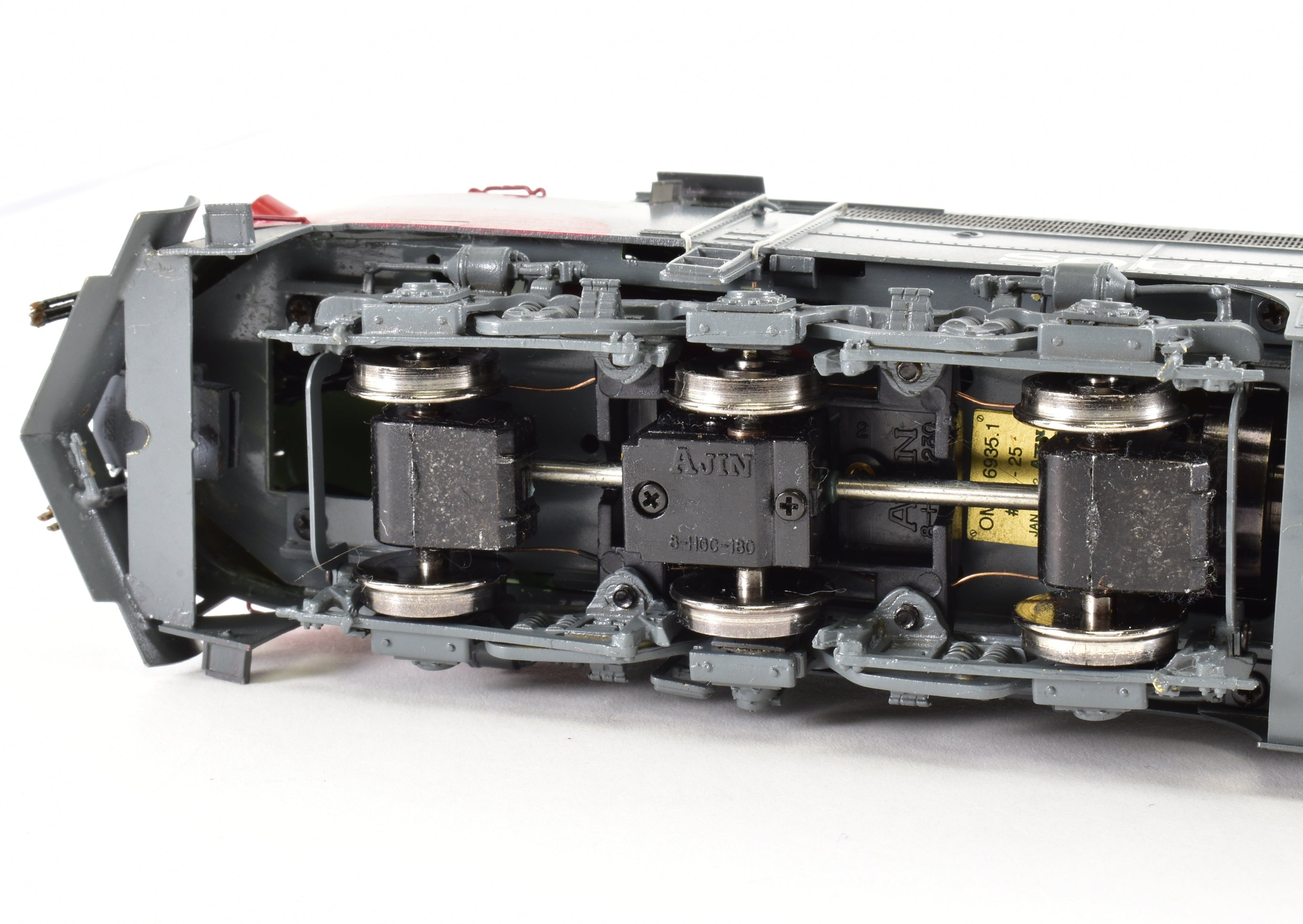 HO Scale Brass Locomotive Models - Overland Models Inc. Southern Pacific ALCO PA - 2/PB - 2/PA - 2 3 - Unit Set with Factory Painted Finish and DCC Functionality
