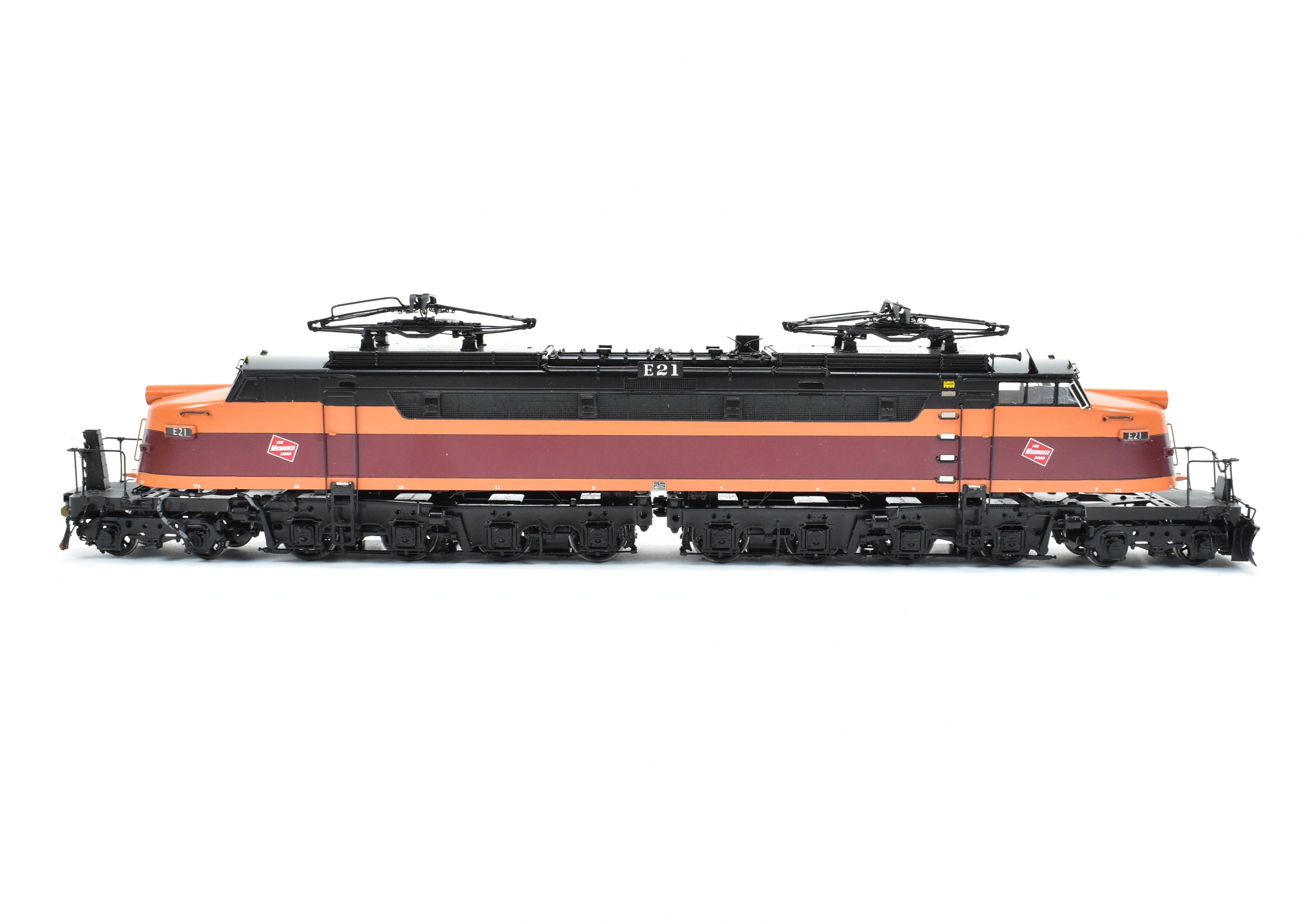 HO Scale Brass Precision Model Train - Precision Scale Co. MILW - Milwaukee Road EP - 4 Little Joe FP in 1960s Scheme No. E - 21