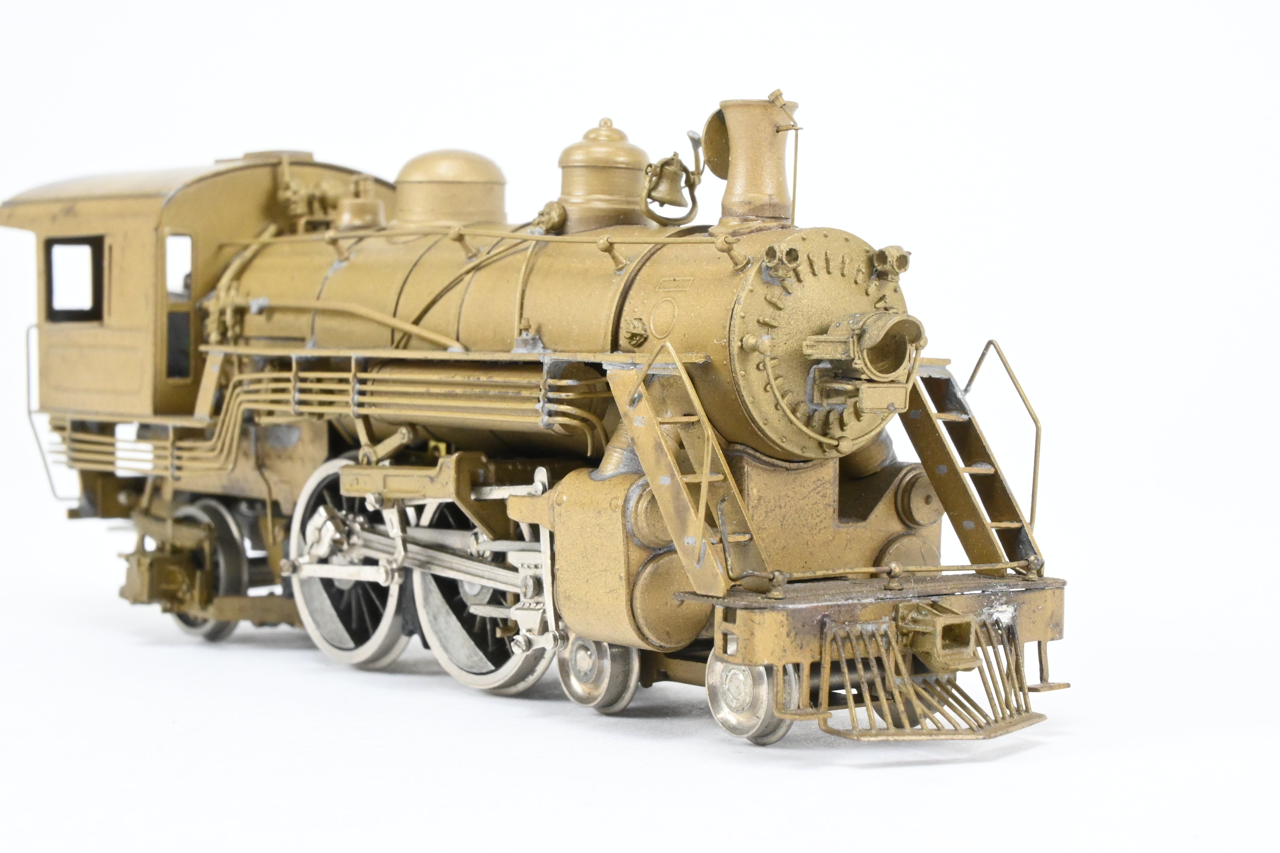 HO Scale Brass Model Train - NWSL/FED - Far East Distributors SSW - Cotton Belt 4-4-2 Class E-1 Equipped with New NWSL Drive Unit