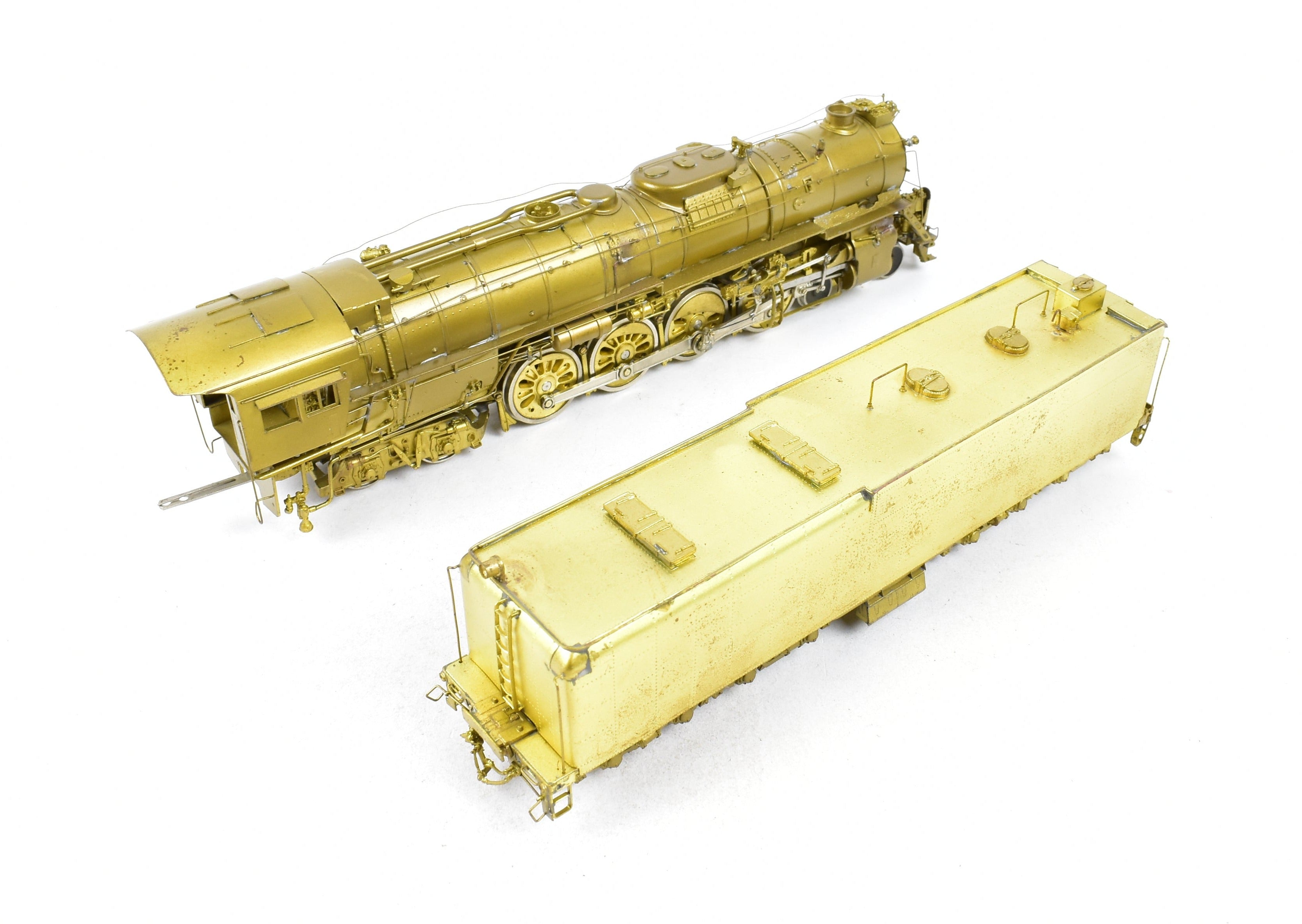 HO Brass Westside Model Co. ATSF Santa Fe Fleetwood Classic Steam Locomotive Set
