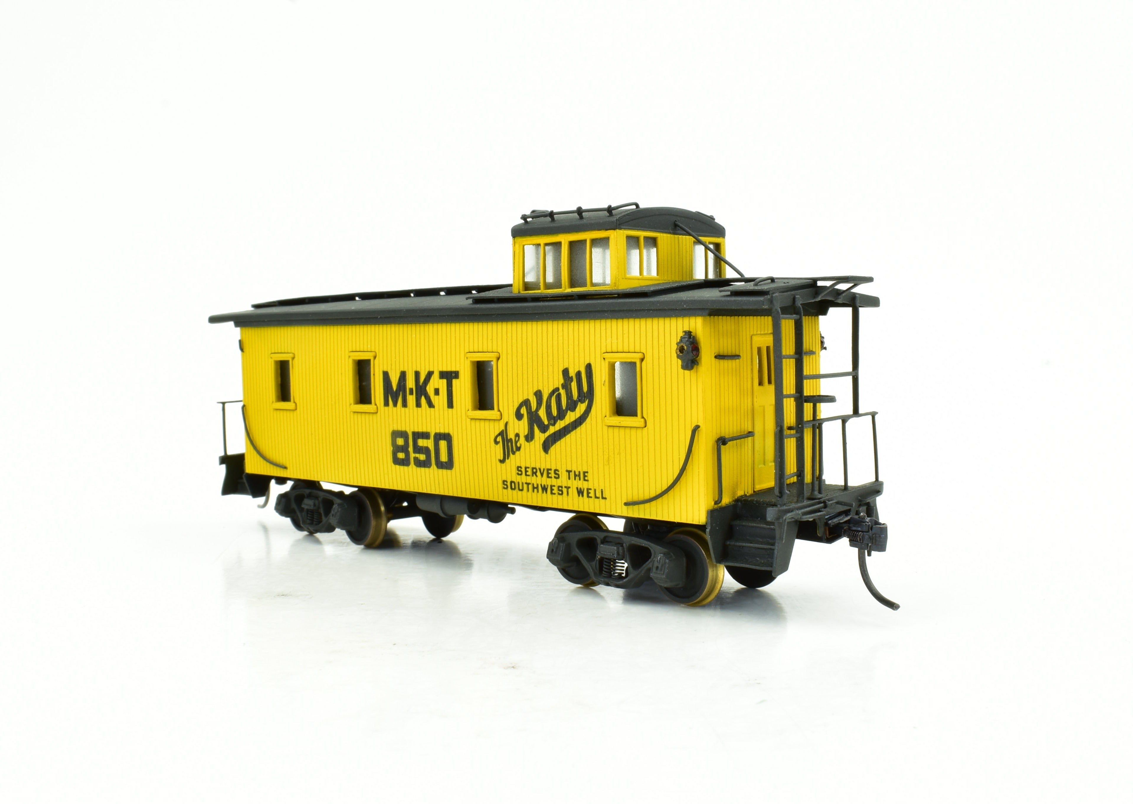 HO Scale Brass Hallmark Models Missouri Kansas Texas Katy Wood-Sheathed Caboose CP