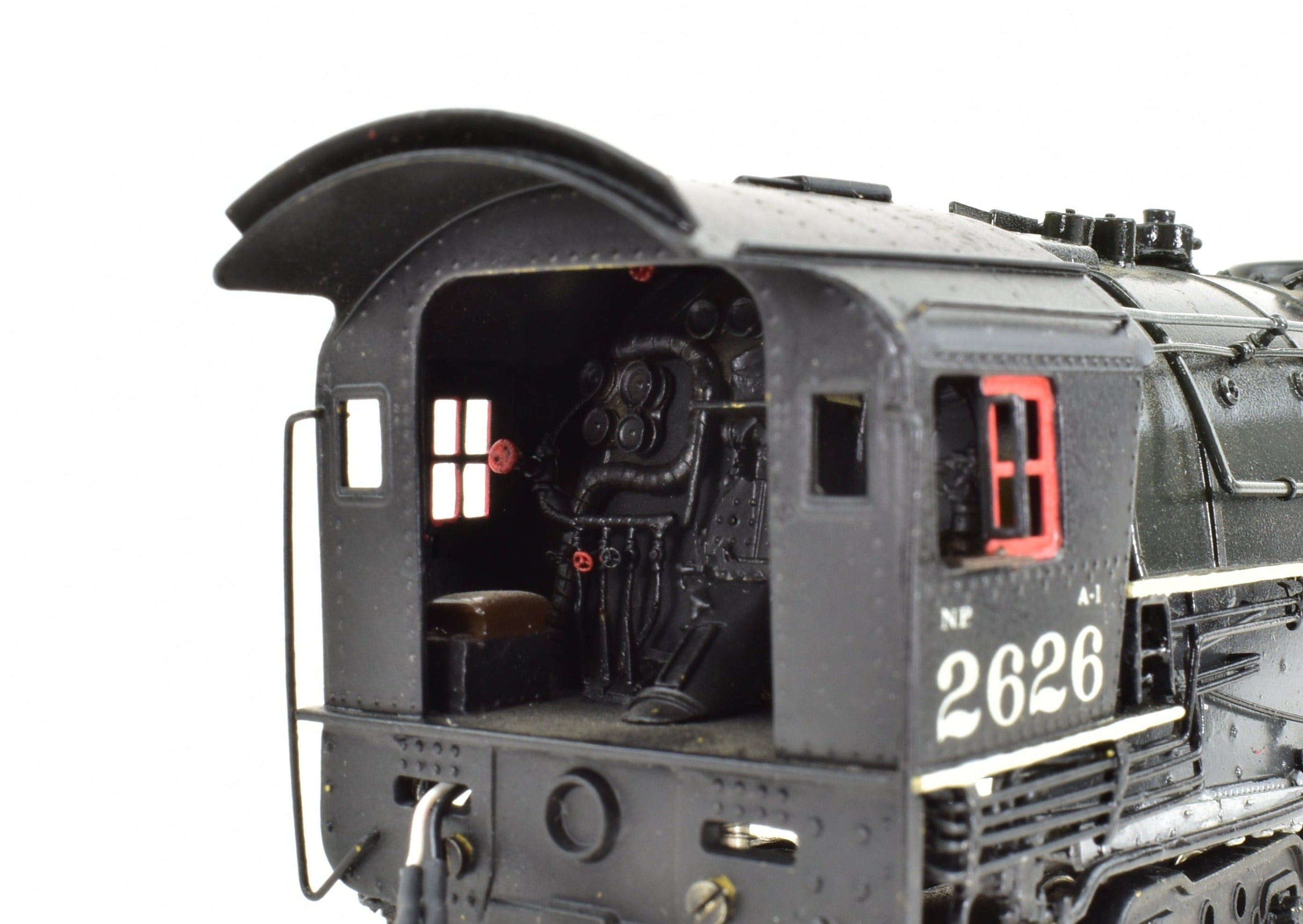 HO Scale Brass Key Imports Classic NP A-1 4-8-4 No. 2626 with DCC & Sound
